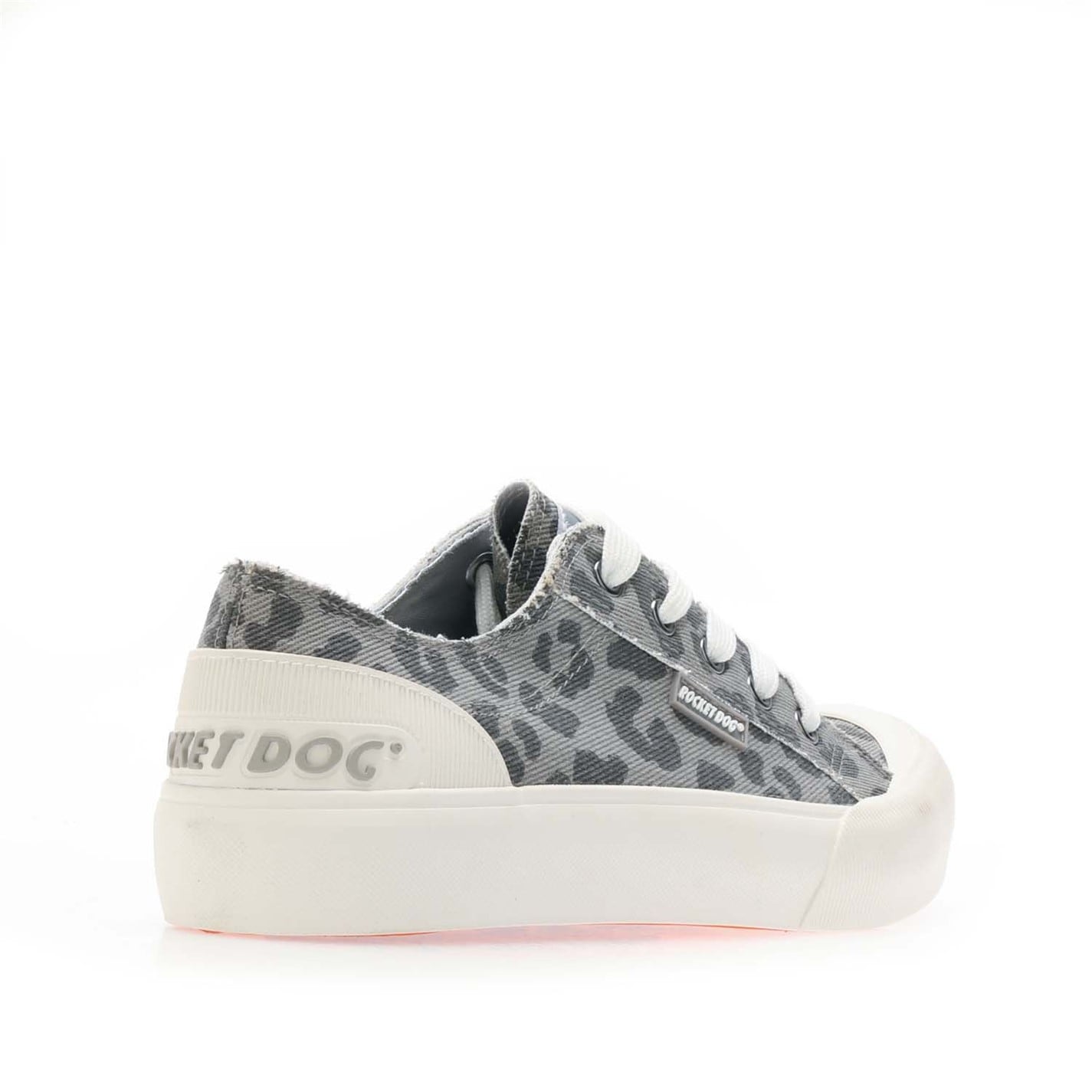 Rocket Dog Jazzin Plus Leopard Platform Trainers - 3