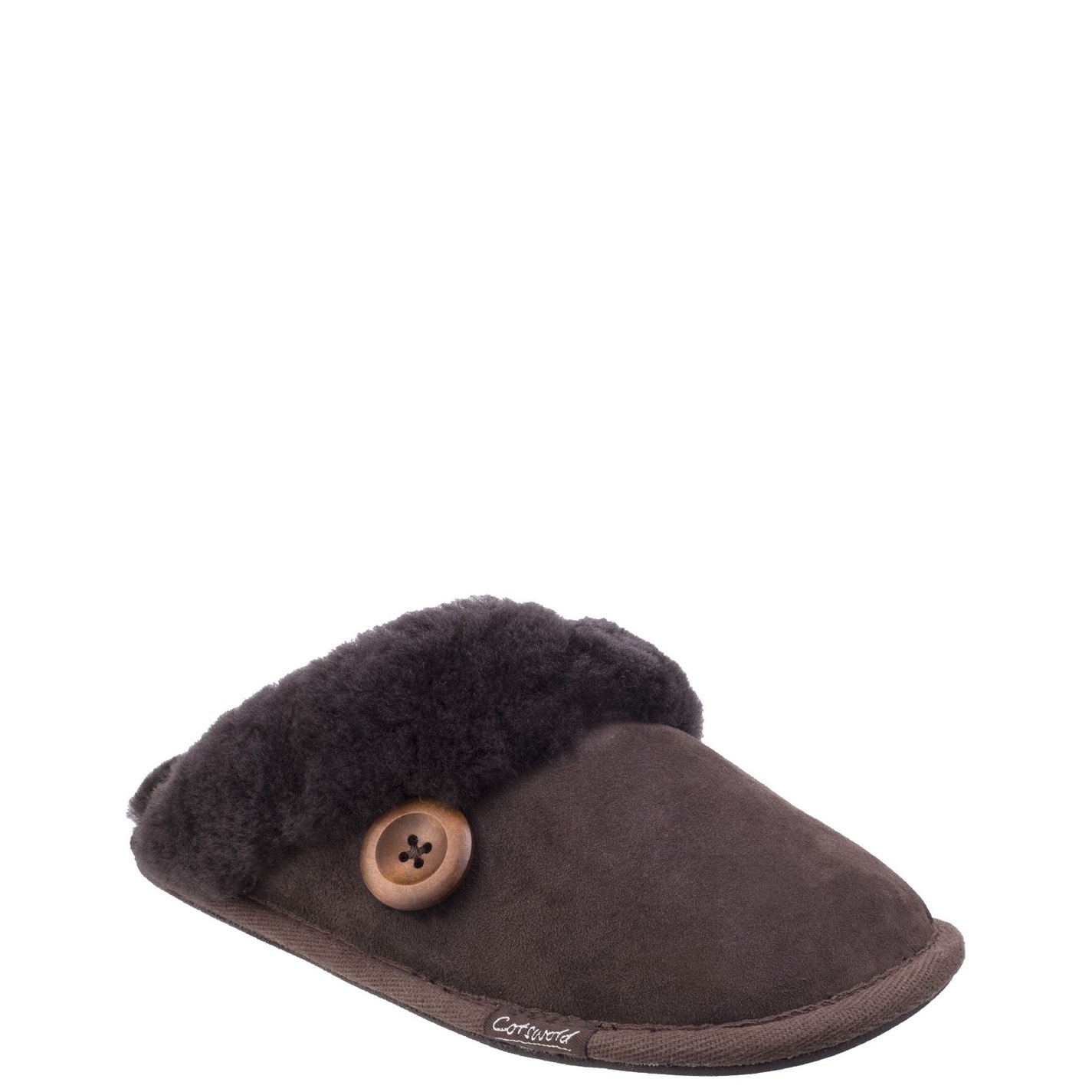 Cotswold Lechlade Sheepskin Mule Slipper - 2