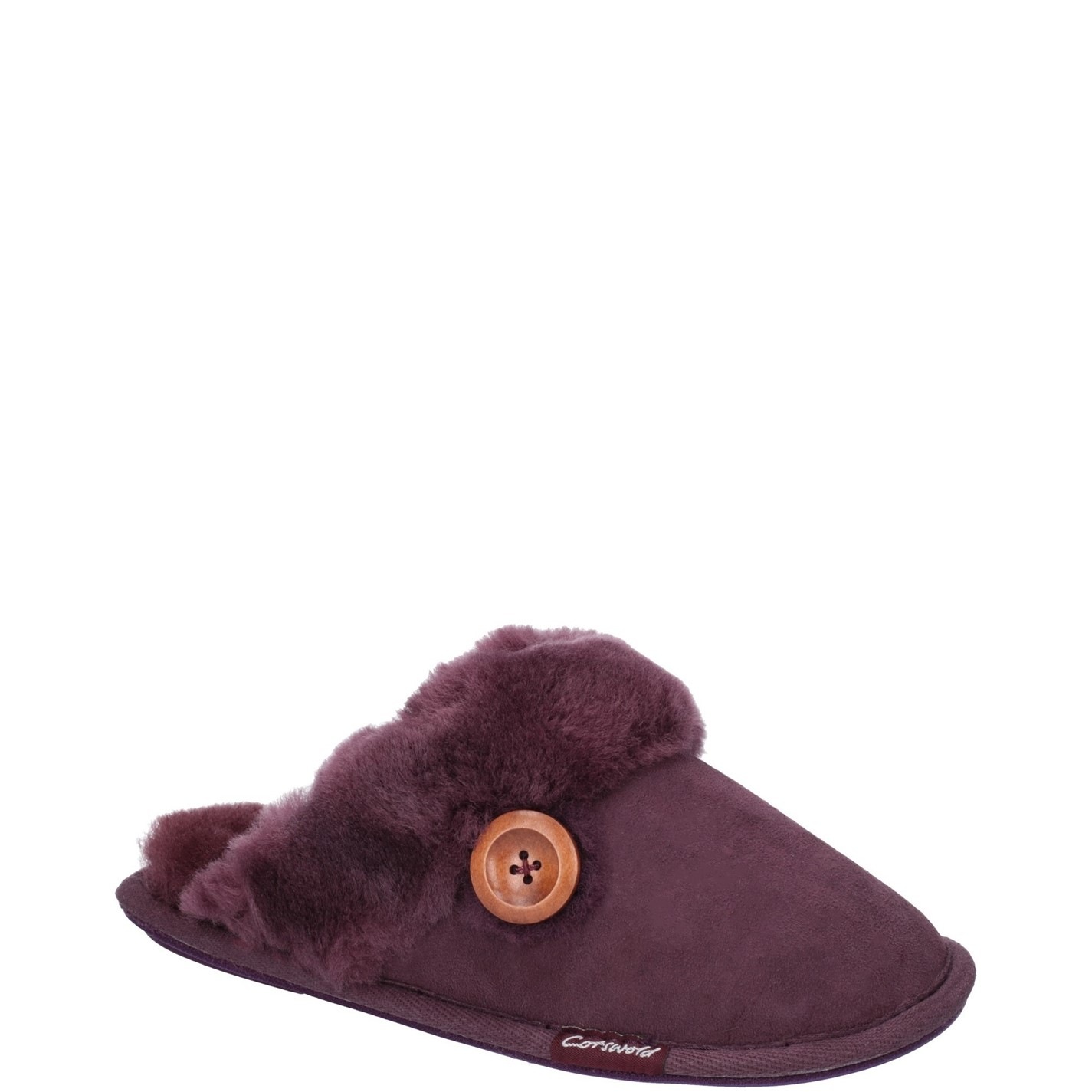 Cotswold Lechlade Sheepskin Mule Slipper - 2