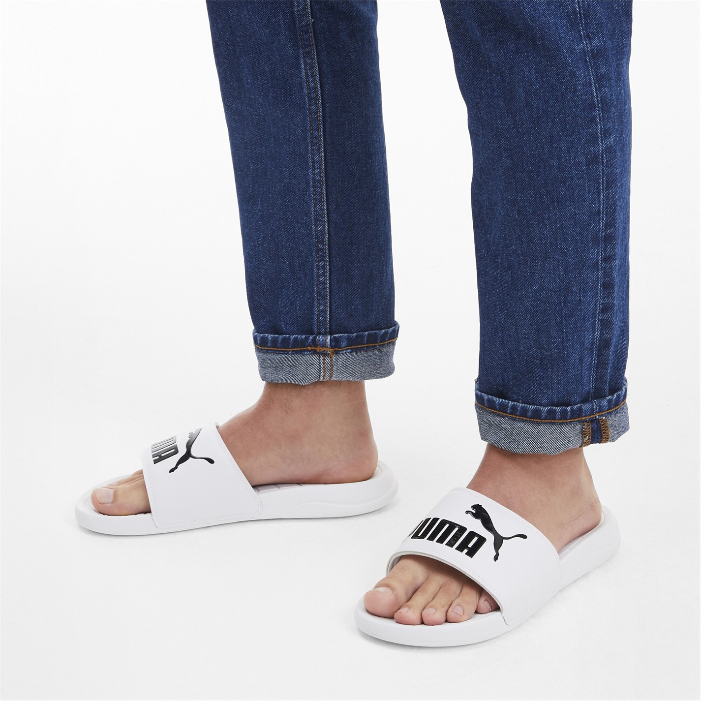 Puma Adults Popcat Logo Sliders - 7