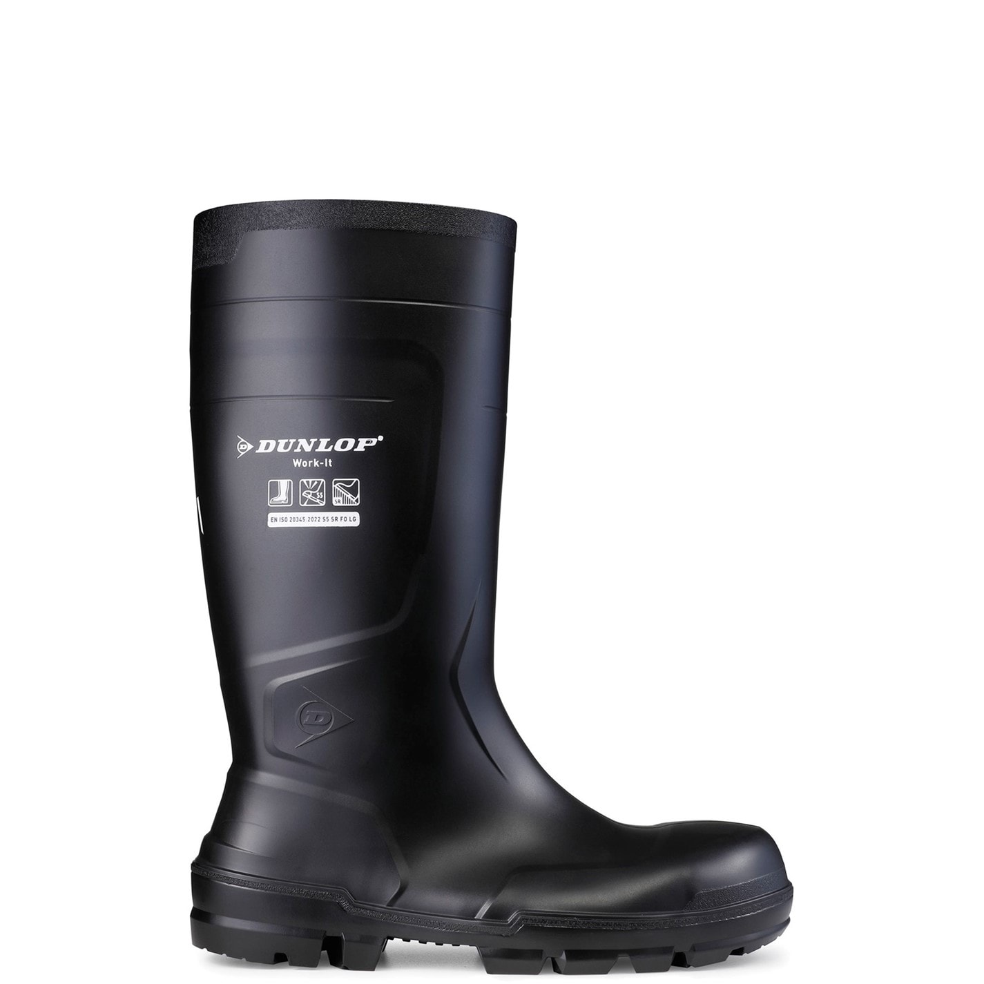 Topánky Dunlop Black 9153647 Work-It Full Safety Wellington - 1