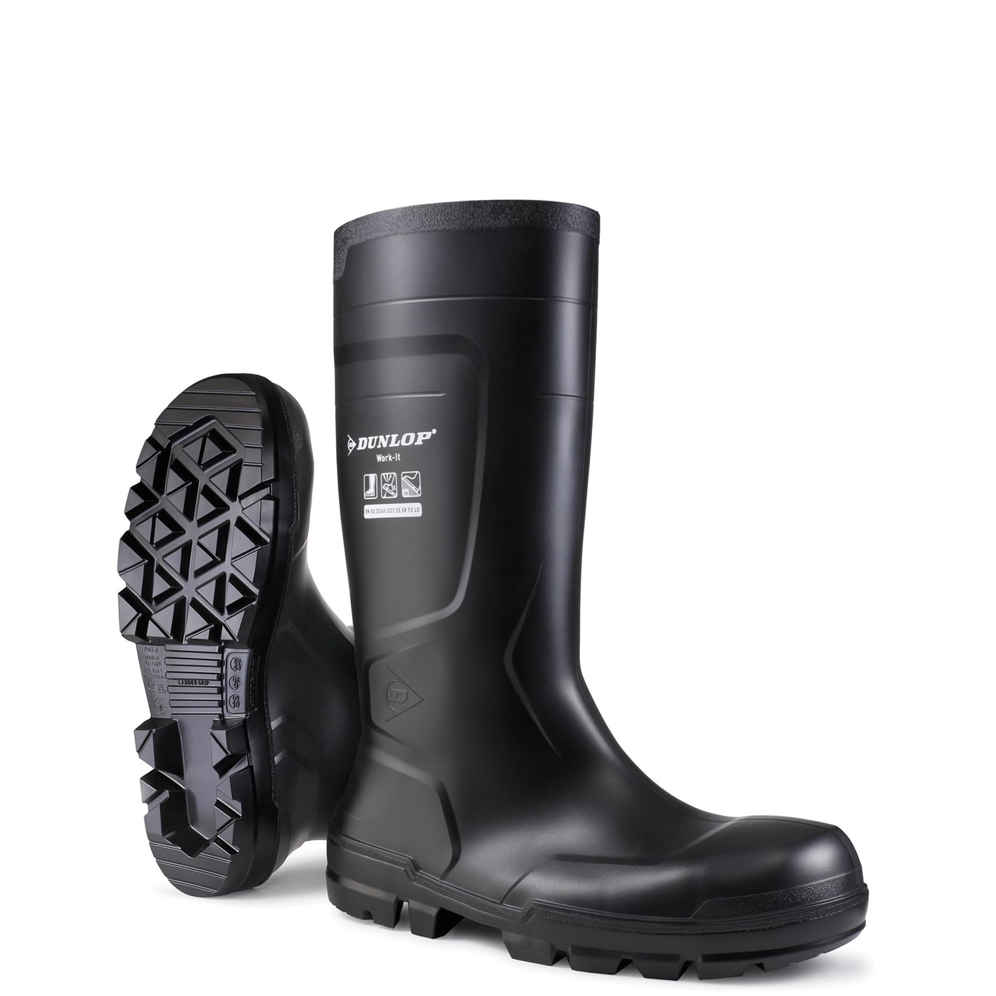 Topánky Dunlop Black 9153647 Work-It Full Safety Wellington - 2