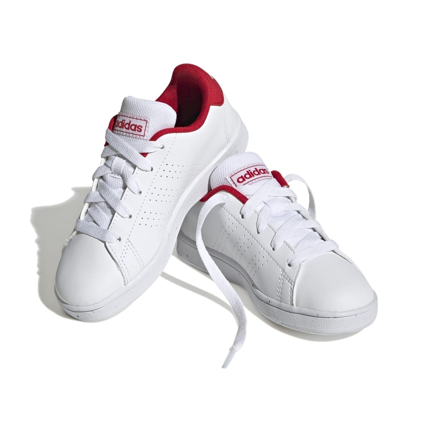 Tenisky adidas White red 6318779 Advantage Trainers - 6