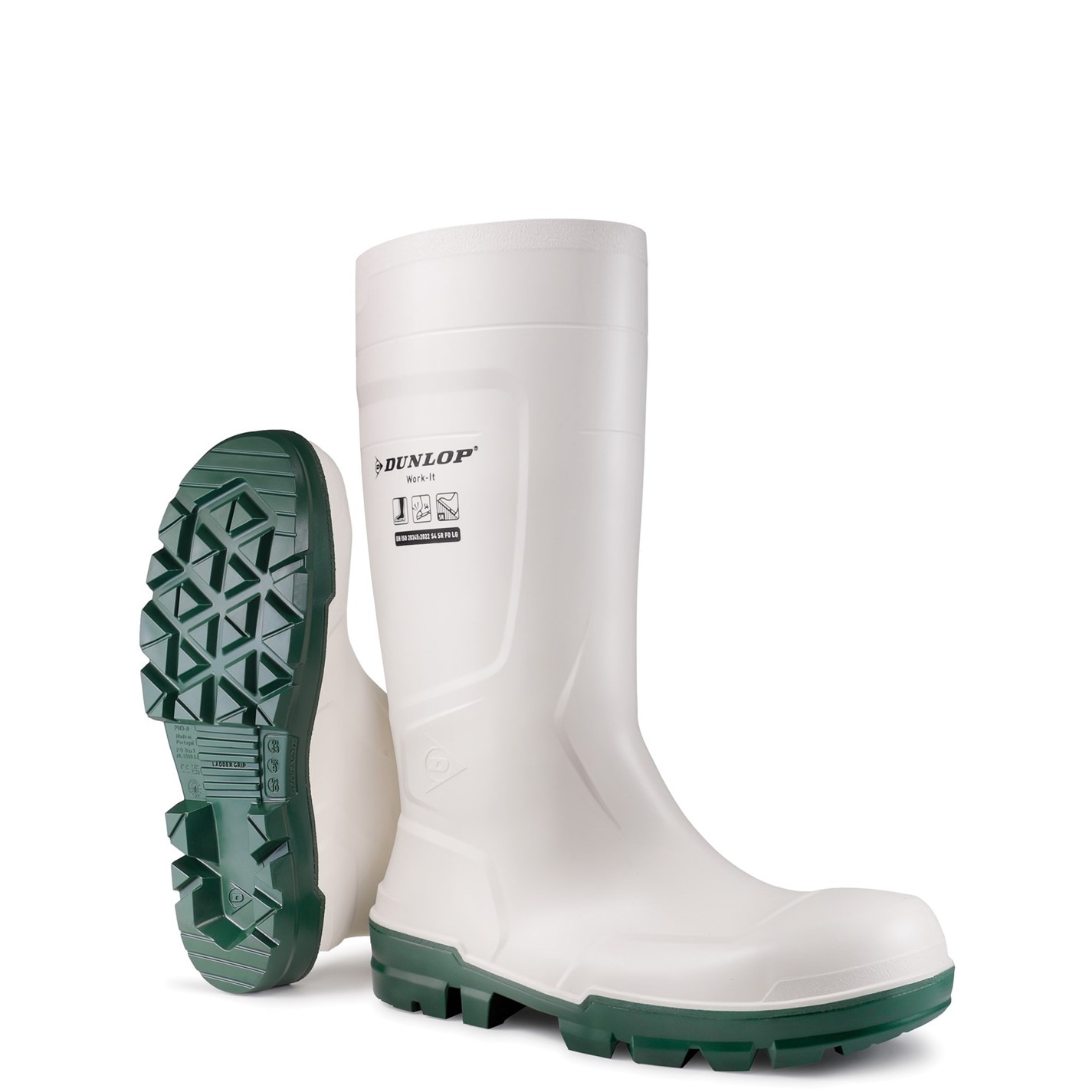 Topánky Dunlop White 7496079 Work-It Safety Wellington - 1