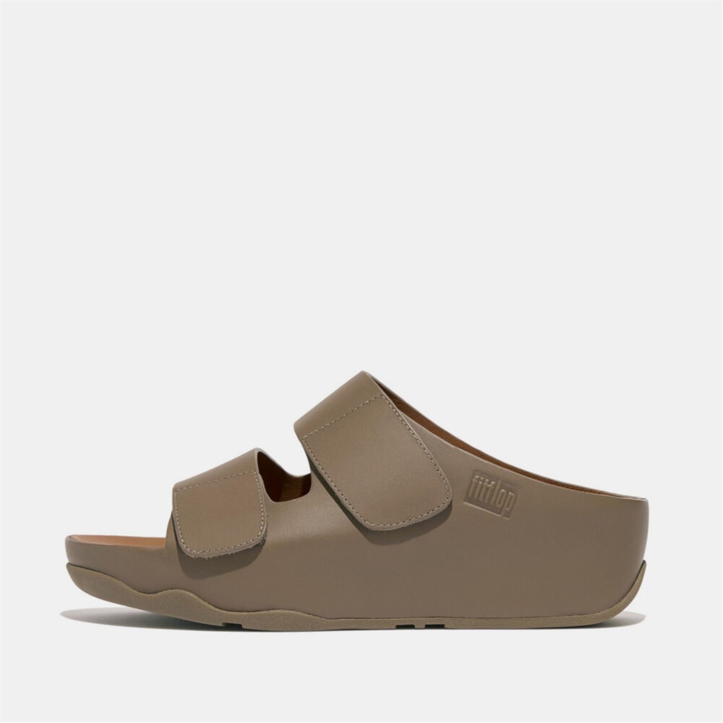 Fitflop Shuv Adjustable Leather Sliders - 1