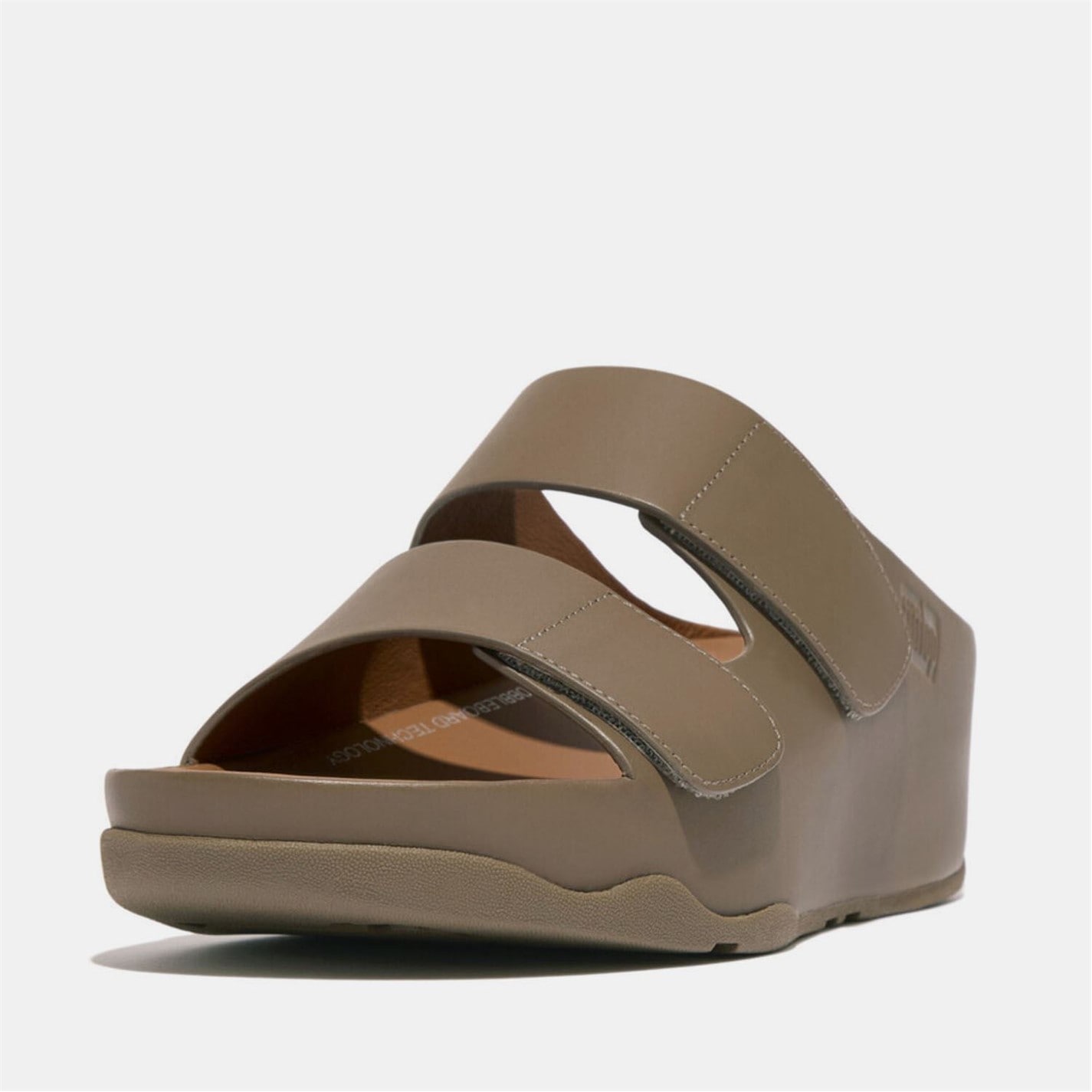 Fitflop Shuv Adjustable Leather Sliders - 2