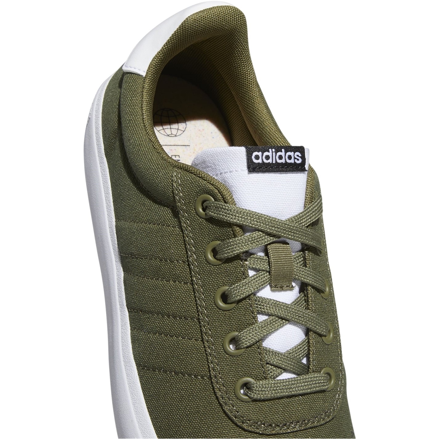 Tenisky adidas olive 7442081 Vulc Raid3r Skateboarding Shoes - 7