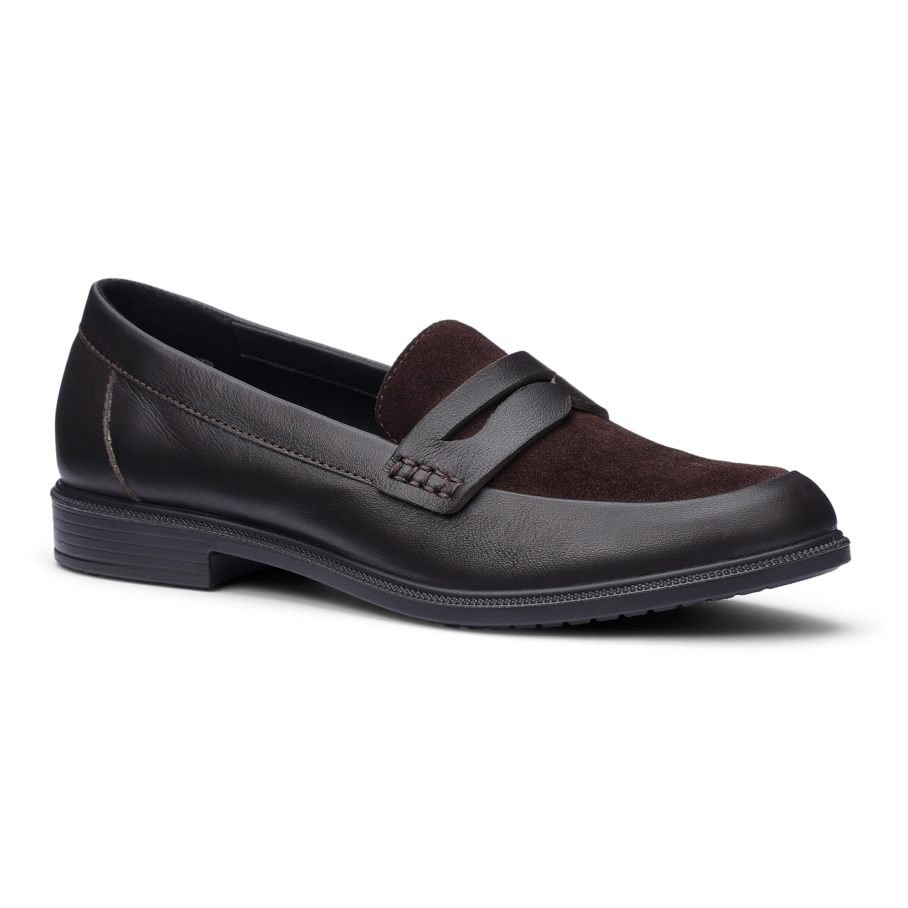 Hotter Chocolate 4247190 Dorset Standard Fit Loafers - 2