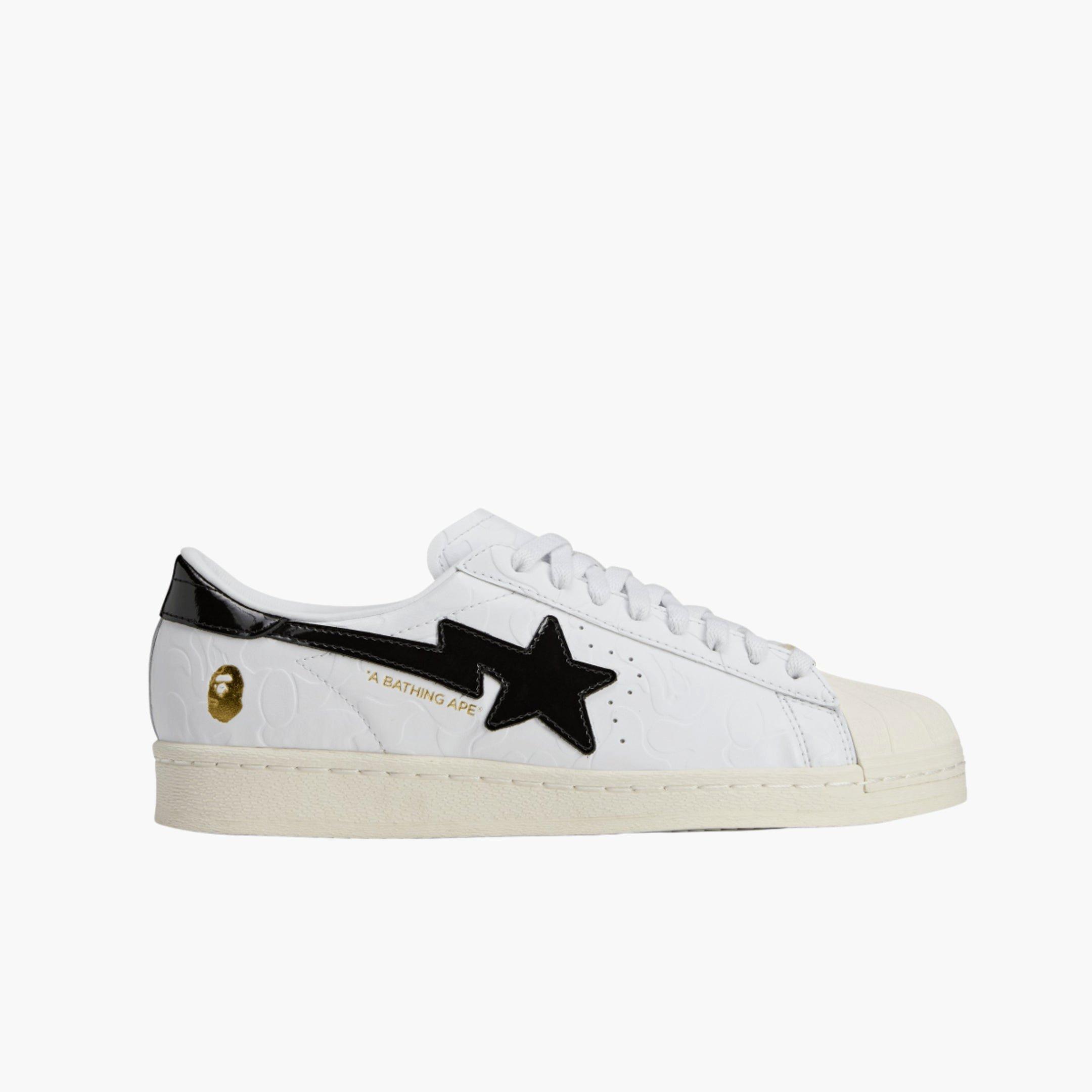 Tenisky adidas Originals White 5951968 Bape SSTR Shoes - 1
