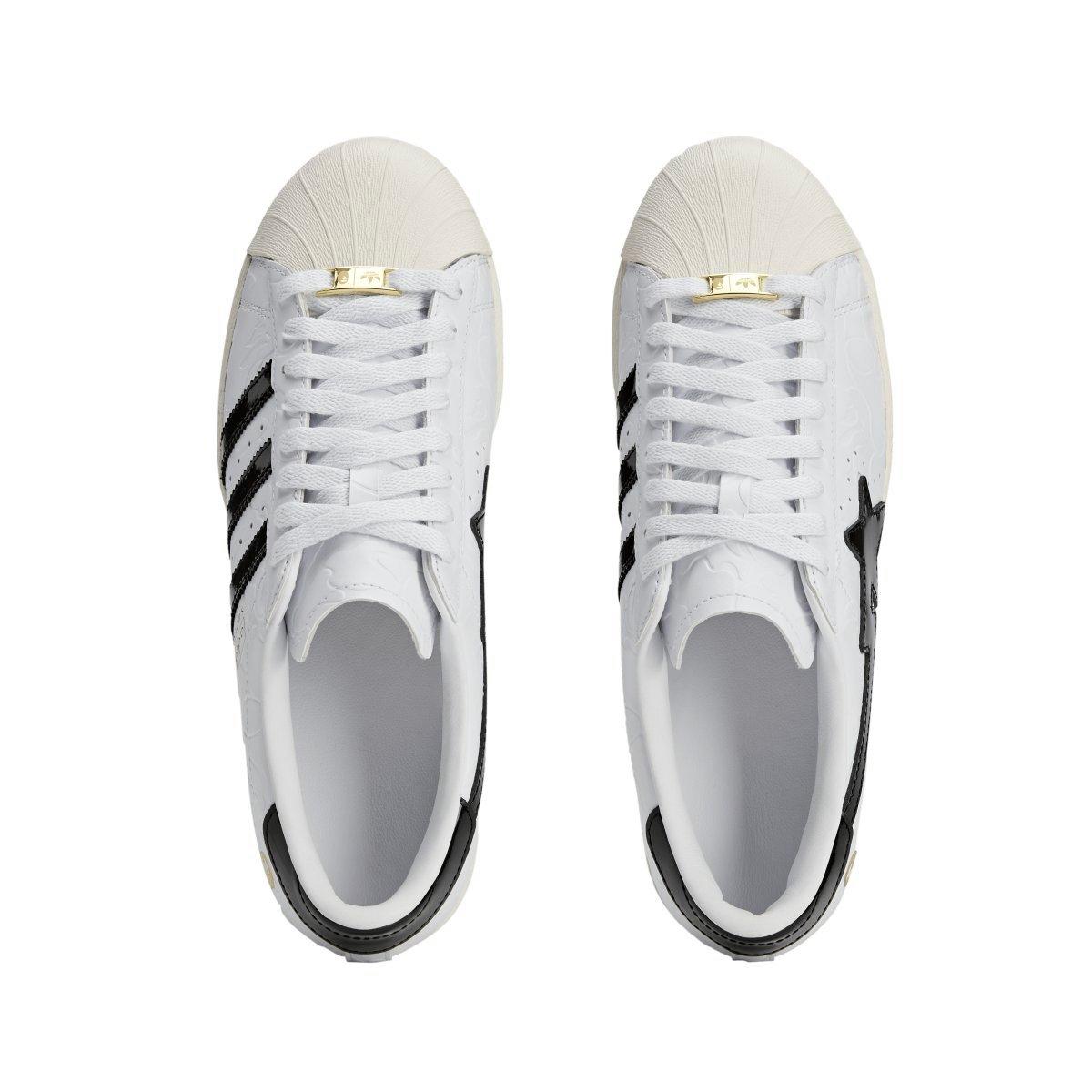 Tenisky adidas Originals White 5951968 Bape SSTR Shoes - 3