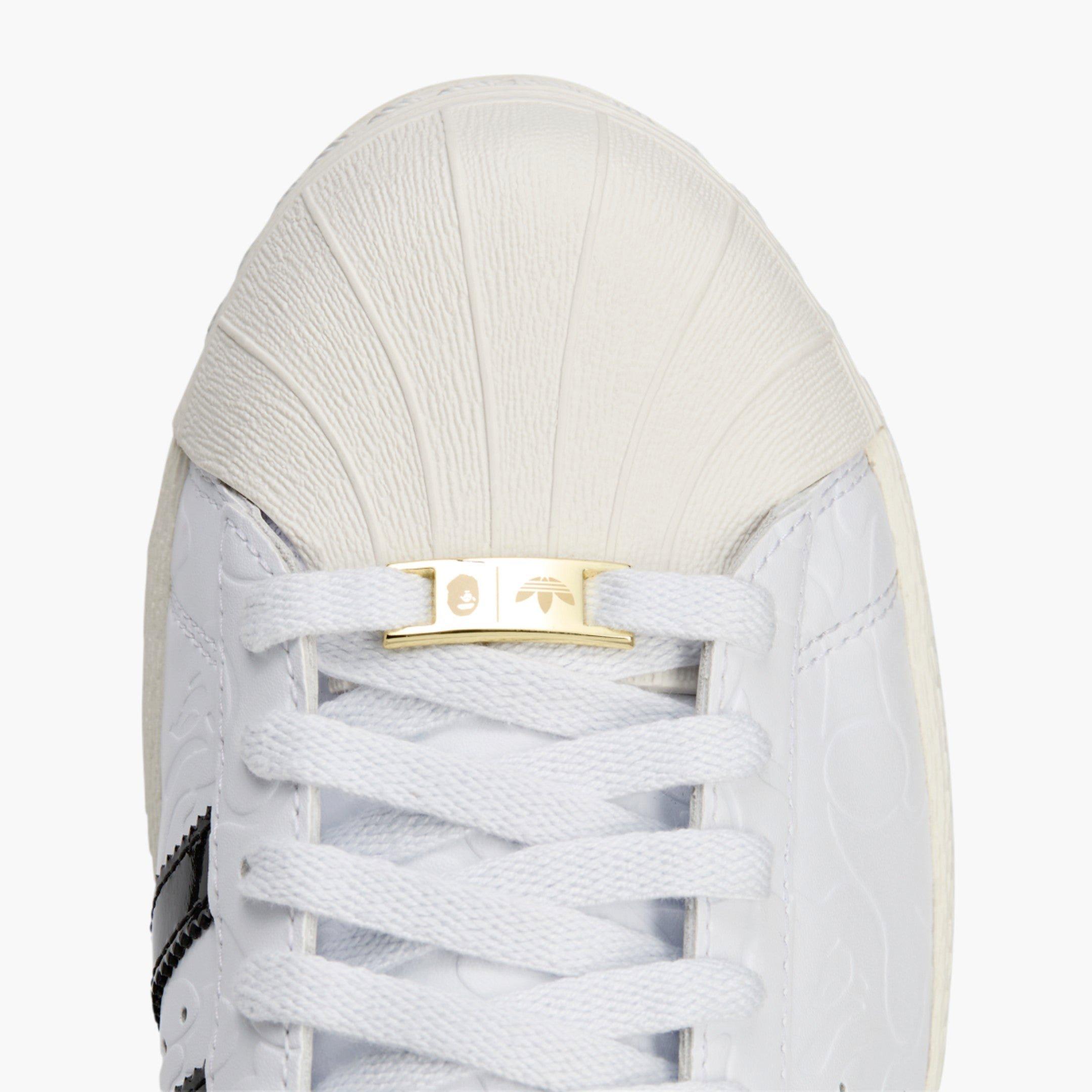 Tenisky adidas Originals White 5951968 Bape SSTR Shoes - 4