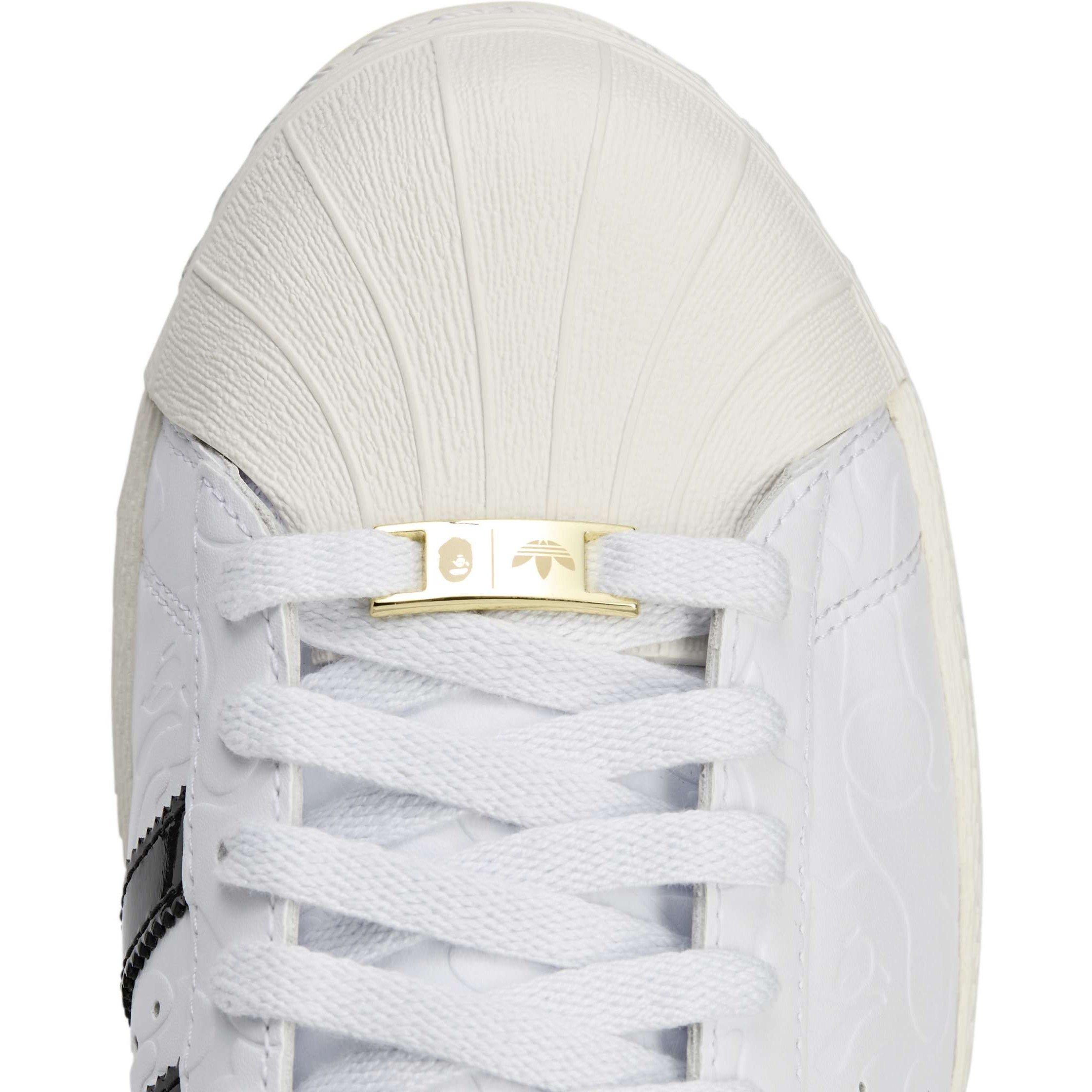 Tenisky adidas Originals White 5951968 Bape SSTR Shoes - 7