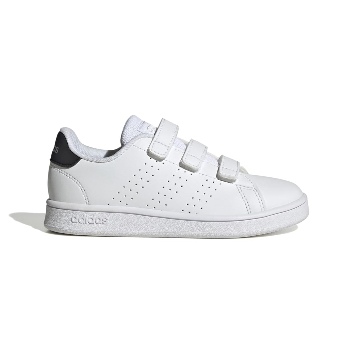 Tenisky adidas White Black 6769475 Kids Advantage Court Lifestyle Shoes - 1