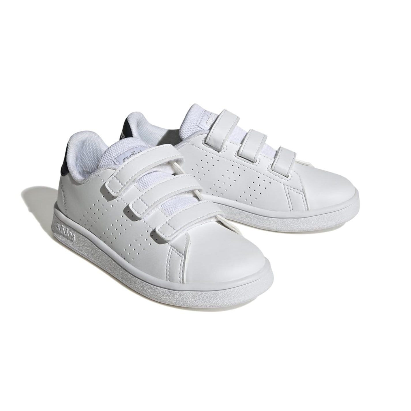 Tenisky adidas White Black 6769475 Kids Advantage Court Lifestyle Shoes - 6
