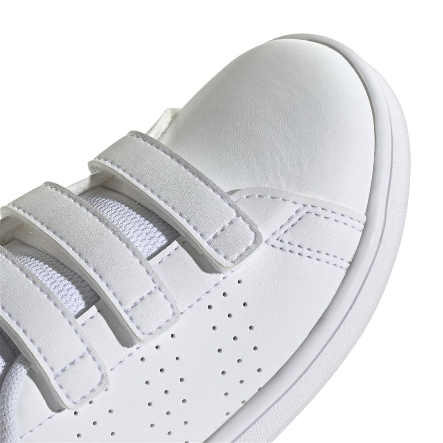 Tenisky adidas White Black 6769475 Kids Advantage Court Lifestyle Shoes - 8