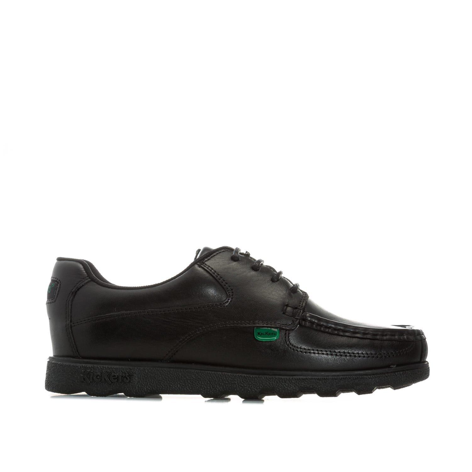 Boty Kickers Black 1545254 Fragma Lace Shoe - 1