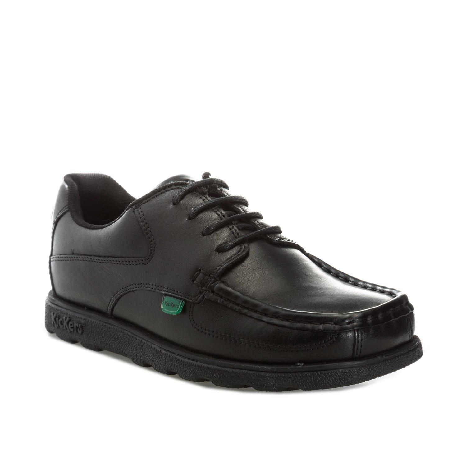 Boty Kickers Black 1545254 Fragma Lace Shoe - 2