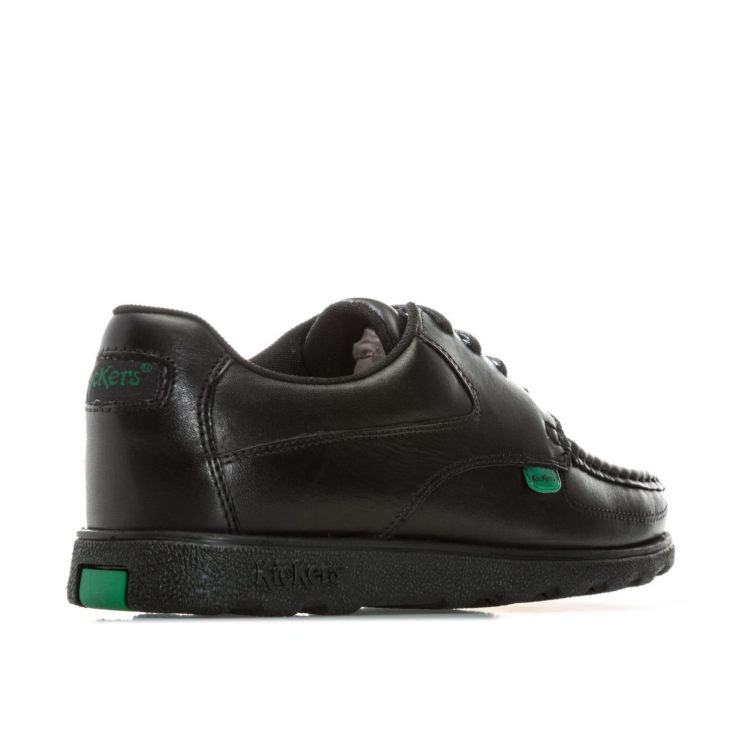 Boty Kickers Black 1545254 Fragma Lace Shoe - 3