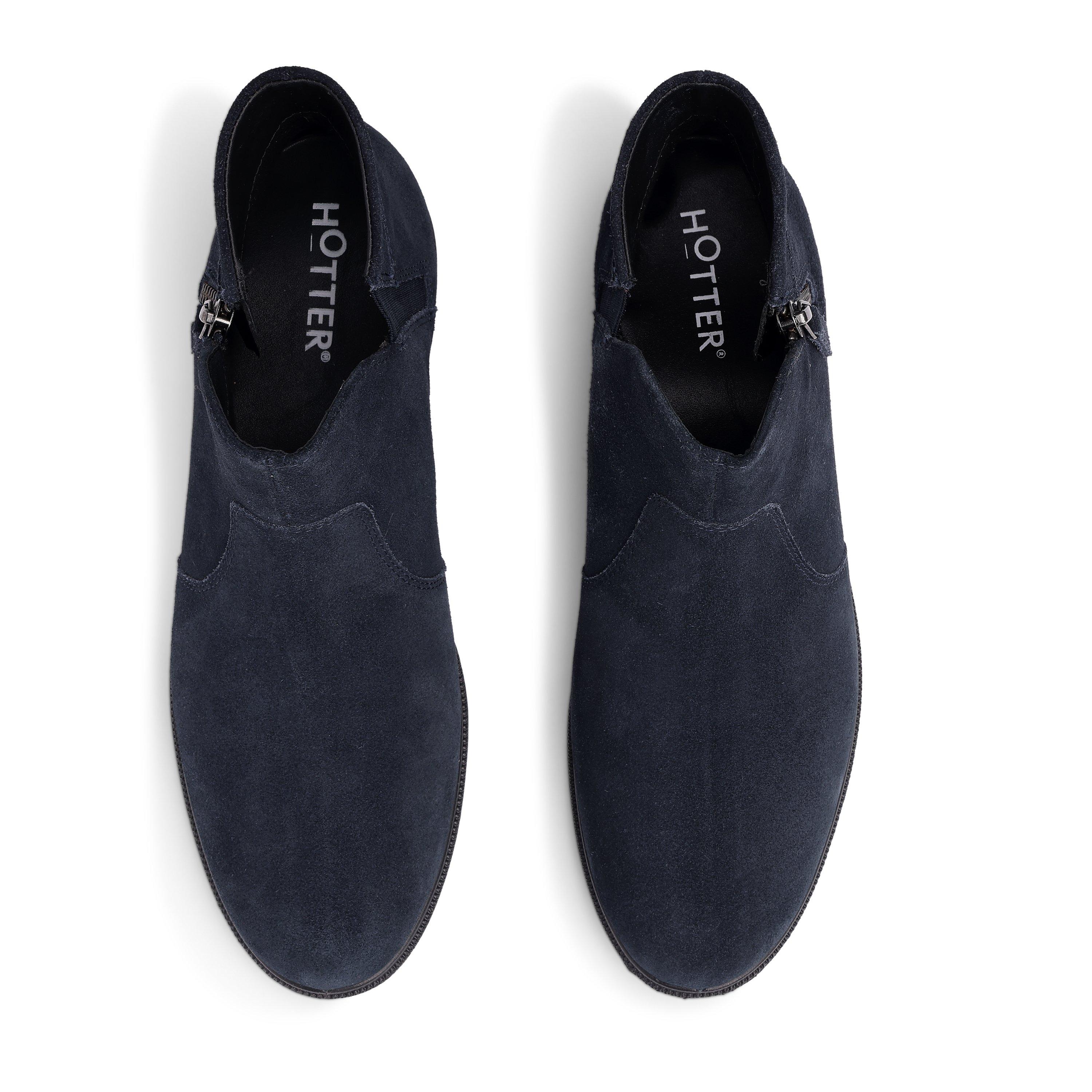 Boty Hotter Navy 8424369 Ludlow Standard Fit Ankle Boots - 3