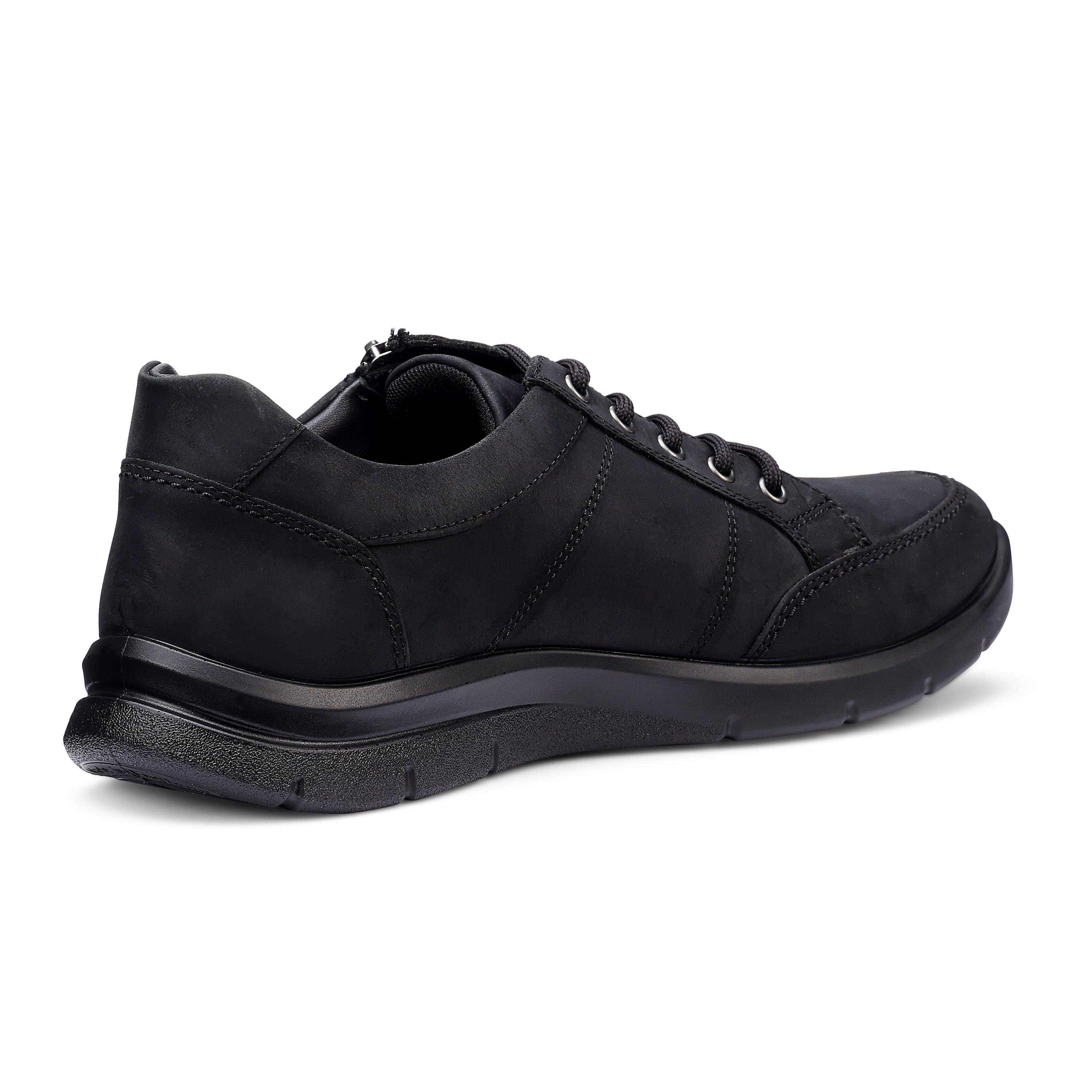 Tenisky Hotter Black 213115 Finn Wide Fit Mens Shoes - 4