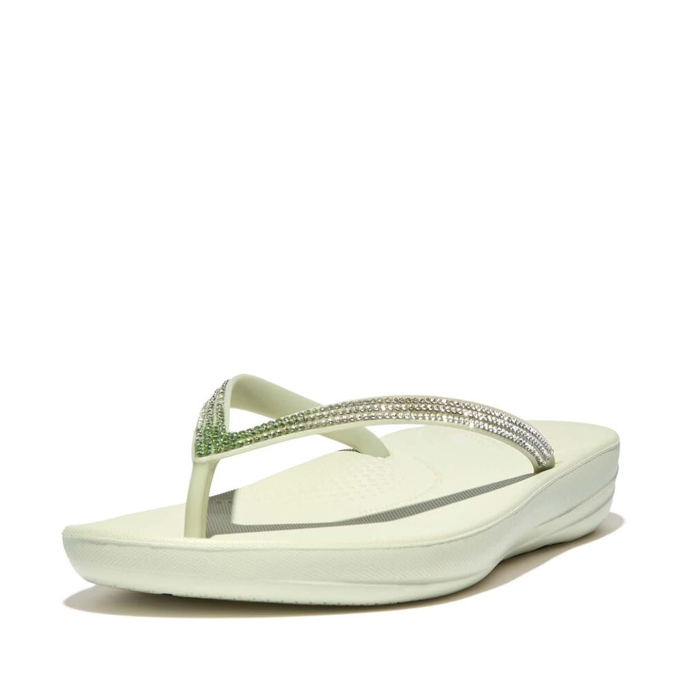 Fitflop Green 1656634 IQushion Ombre Sparkle Flip-Flops - 2