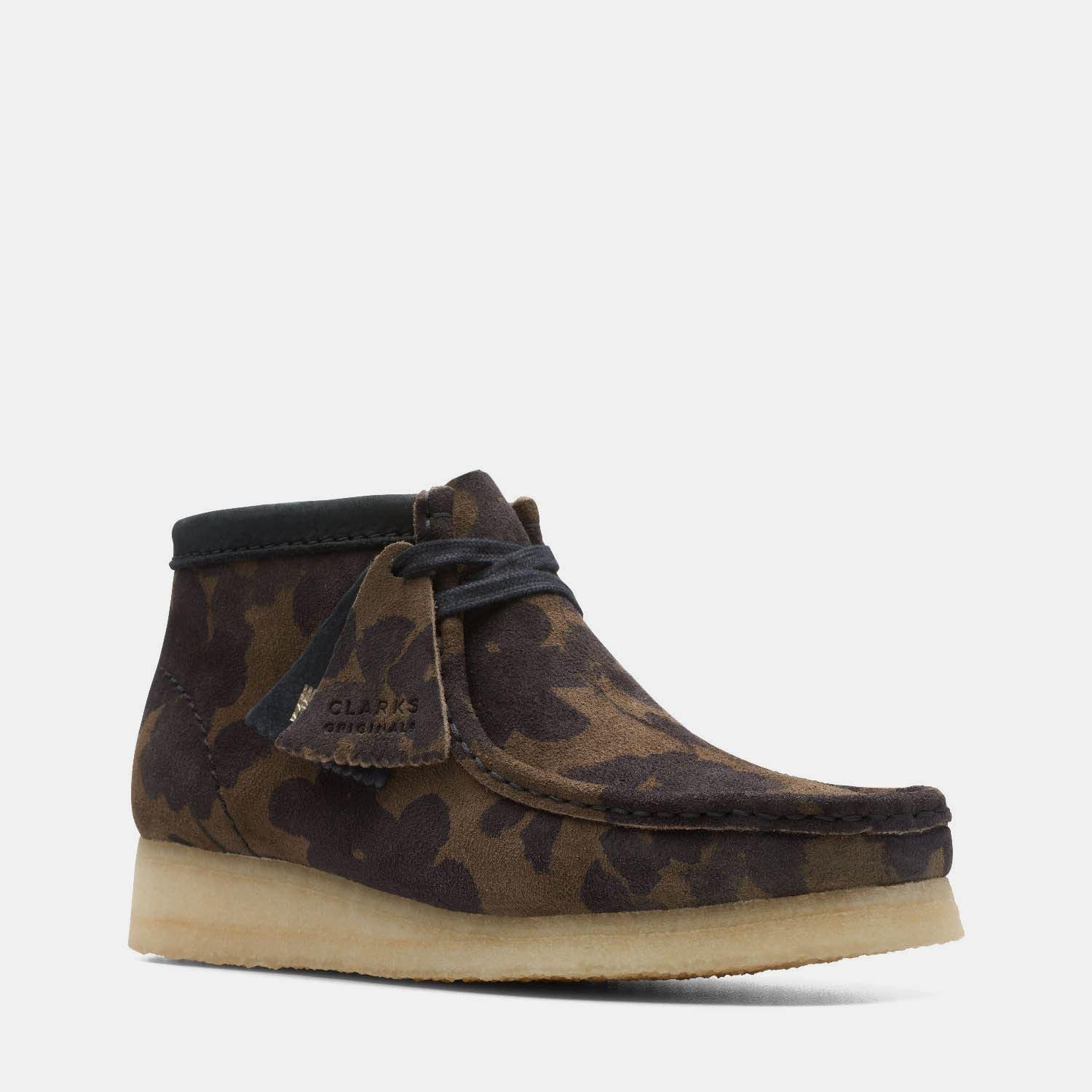 Boty Clarks Originals Black 4898645 Wallabee Boots - 2