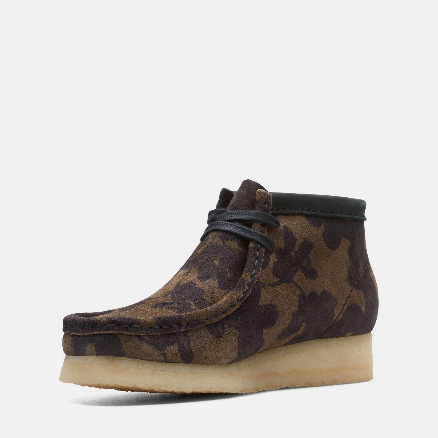 Boty Clarks Originals Black 4898645 Wallabee Boots - 4