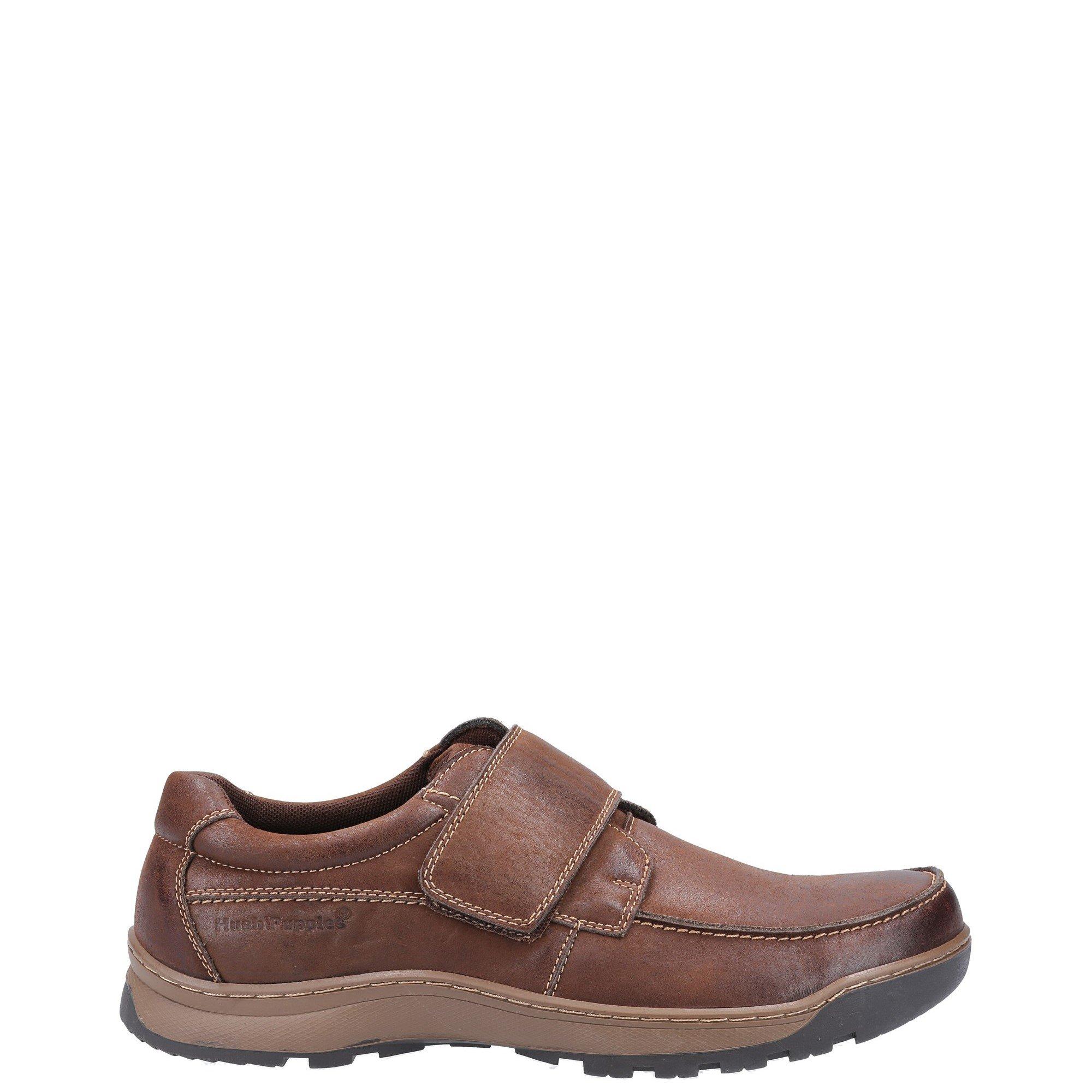 Tenisky Hush Puppies Brown 8378431 Casper Touch Fastening Shoes - 1