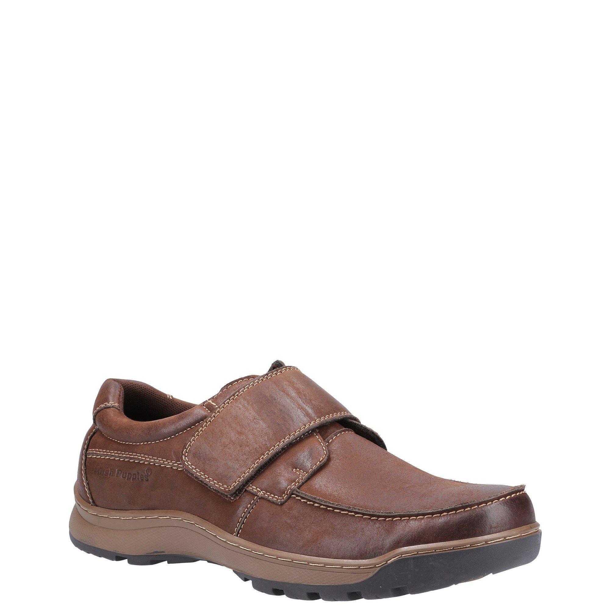 Tenisky Hush Puppies Brown 8378431 Casper Touch Fastening Shoes - 1