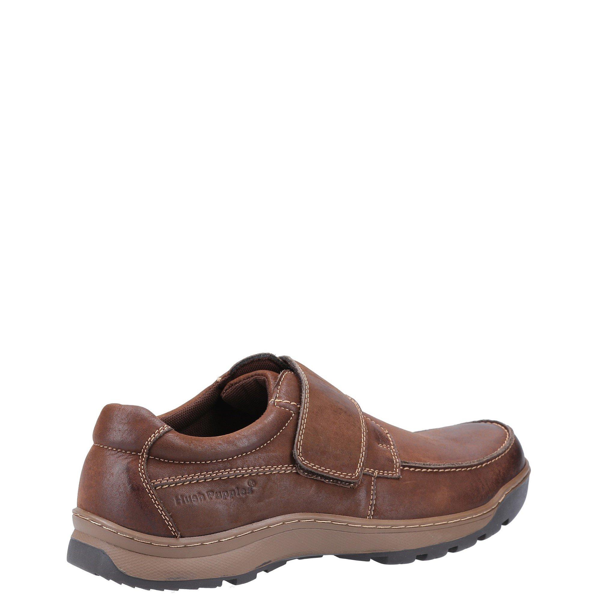 Tenisky Hush Puppies Brown 8378431 Casper Touch Fastening Shoes - 2