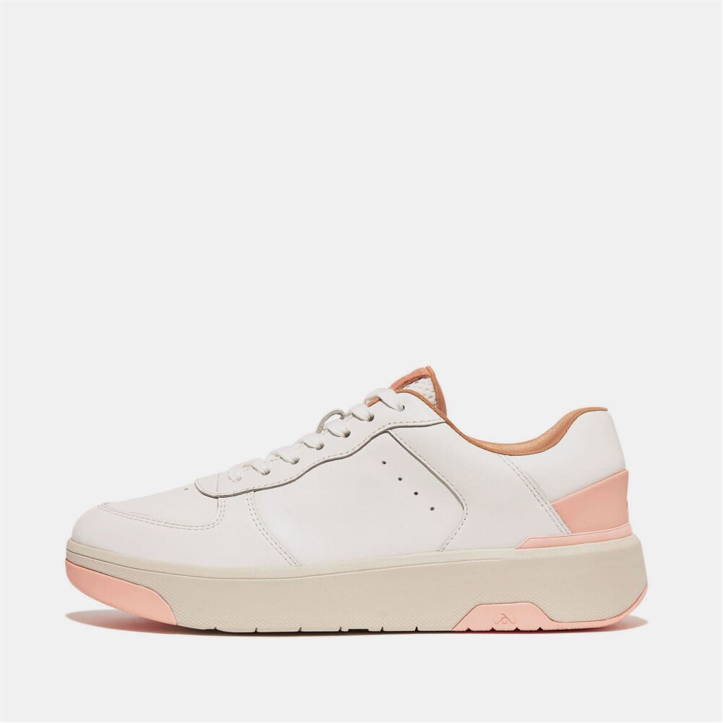 Tenisky Fitflop White pink 7000090 Rally Evo Leather Trainers - 1