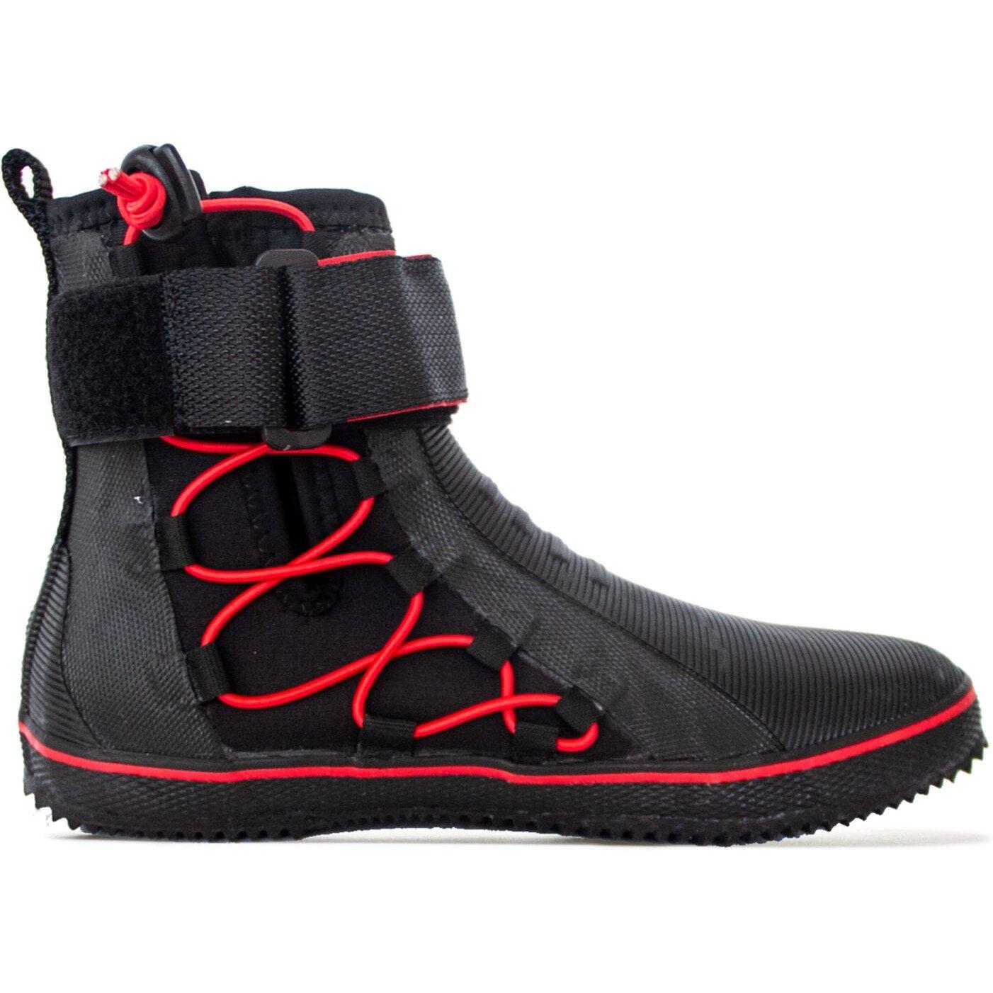 Boty Gul Black/Red 4583235 5MM ALL PURPOSE LACE WETSUIT BOOT - 3