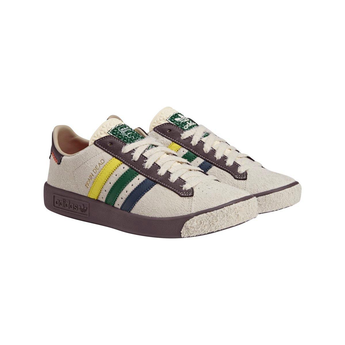 Tenisky adidas Originals White 2923703 Forest Hills Brain Dead Black Branch Shoe - 3