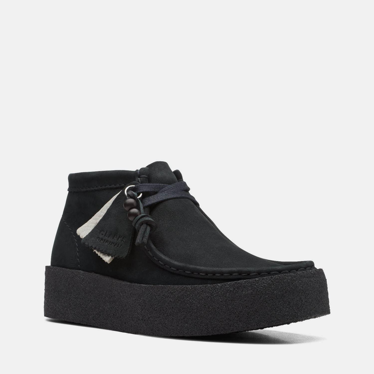 Boty Clarks Originals Black 7790238 Wallabee Cup Boots - 2