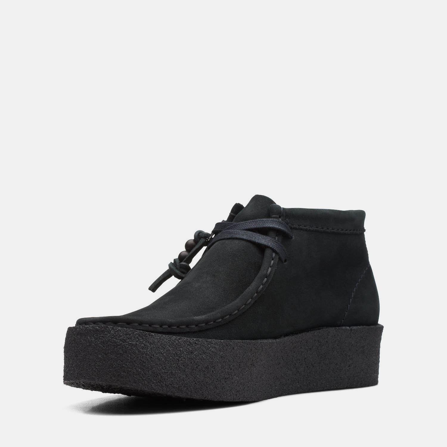 Boty Clarks Originals Black 7790238 Wallabee Cup Boots - 4