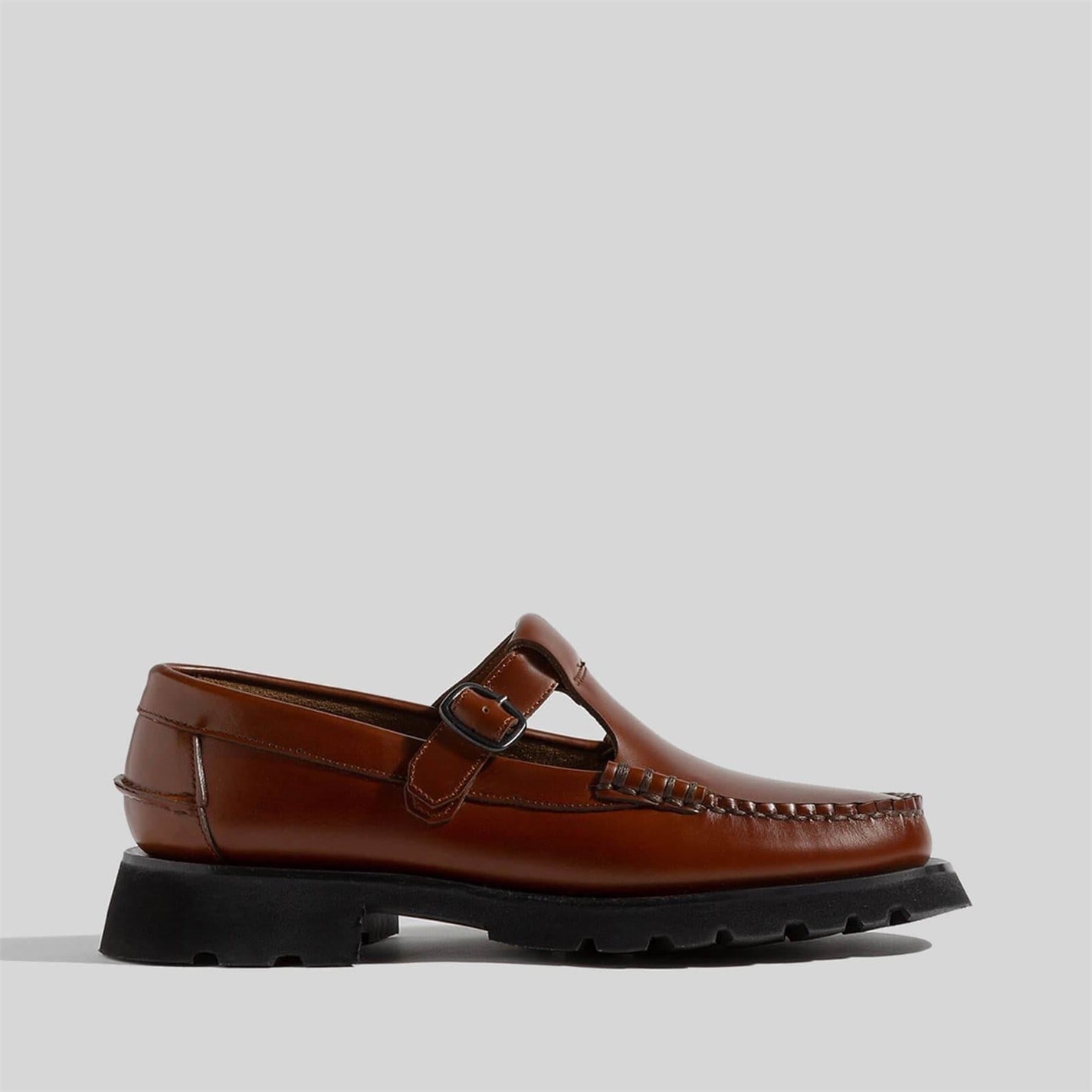 Tenisky Hereu Tan 997025 Alber Sport Leather Flats - 1