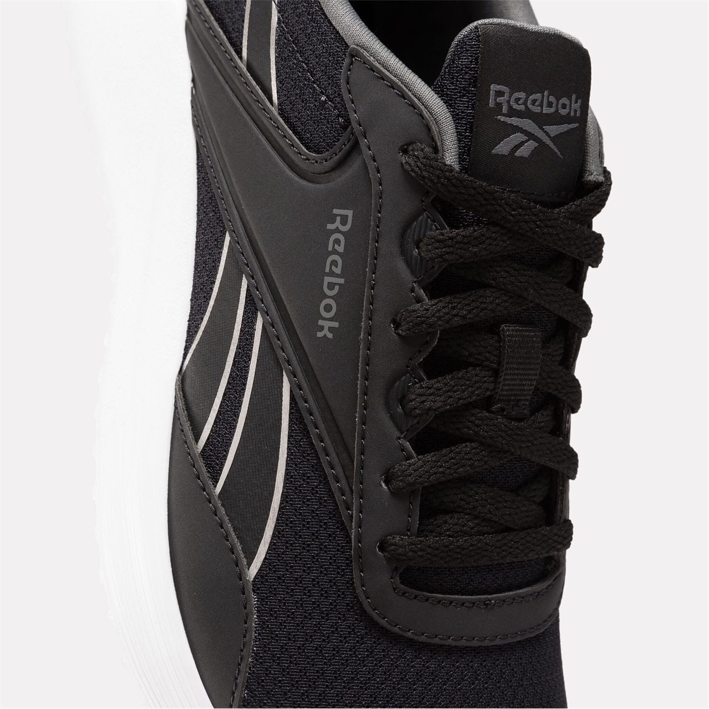 Reebok Black-White 8963155 Lite 4 Running Shoes - 6