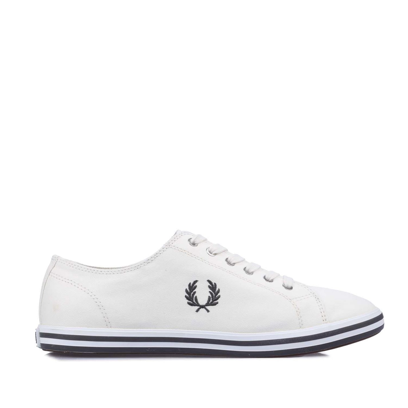 Tenisky Fred Perry White 2303572 Kingston Twill Trainers - 1