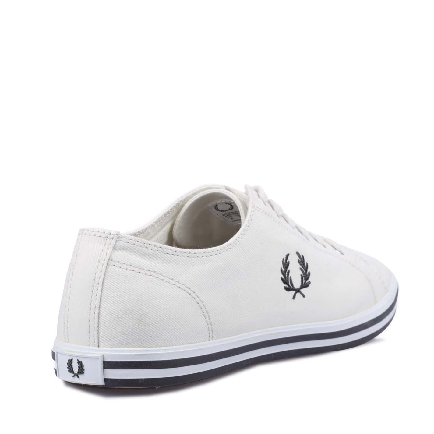 Tenisky Fred Perry White 2303572 Kingston Twill Trainers - 3
