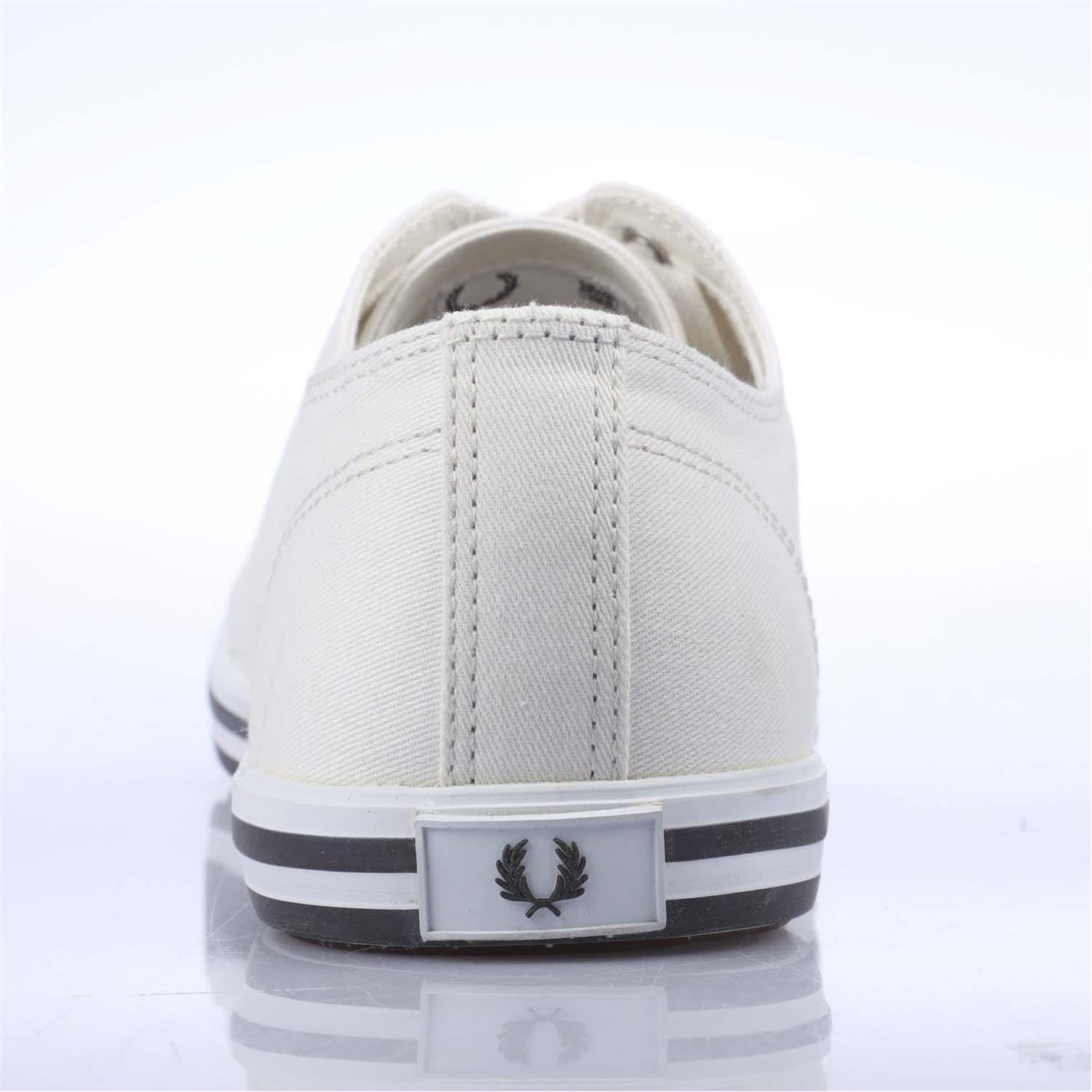 Tenisky Fred Perry White 2303572 Kingston Twill Trainers - 6