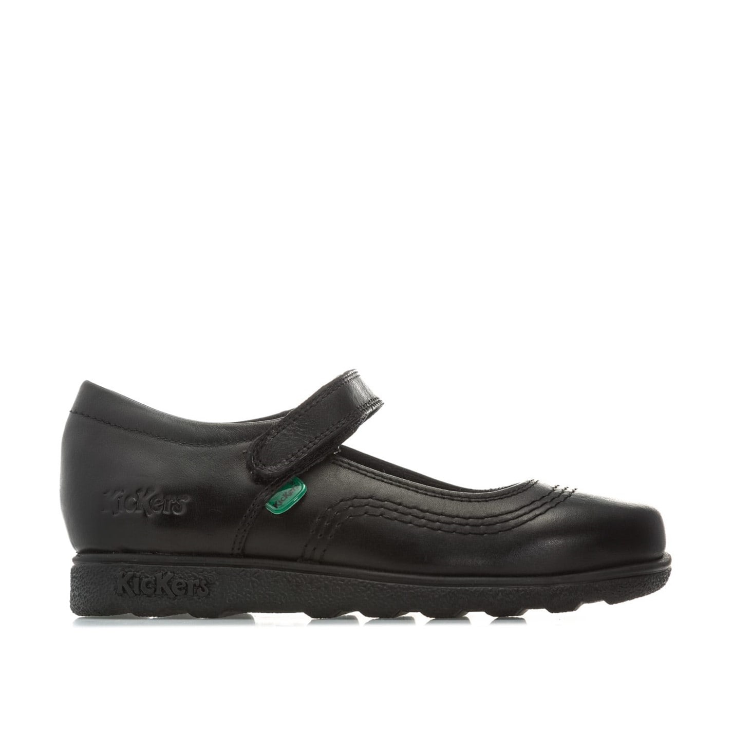 Tenisky Kickers Black 6096812 Fragma Pop Leather Shoes - 1