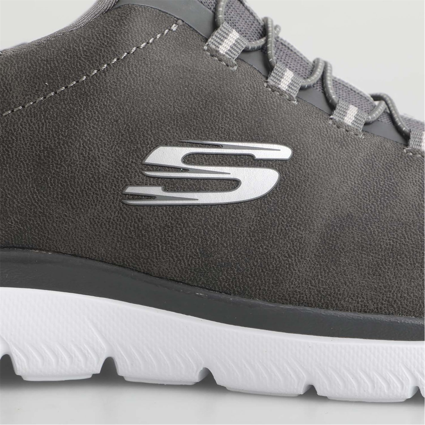 Tenisky Skechers Charcoal 606416 Summits Itz Bazik Trainers - 6