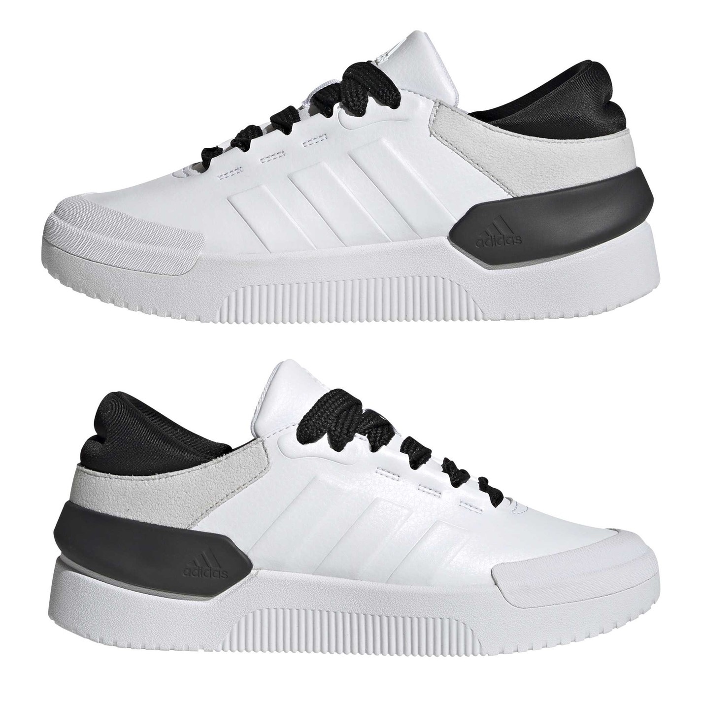 Tenisky adidas White Black 7219594 Court Funk Athletic Trainers - 9
