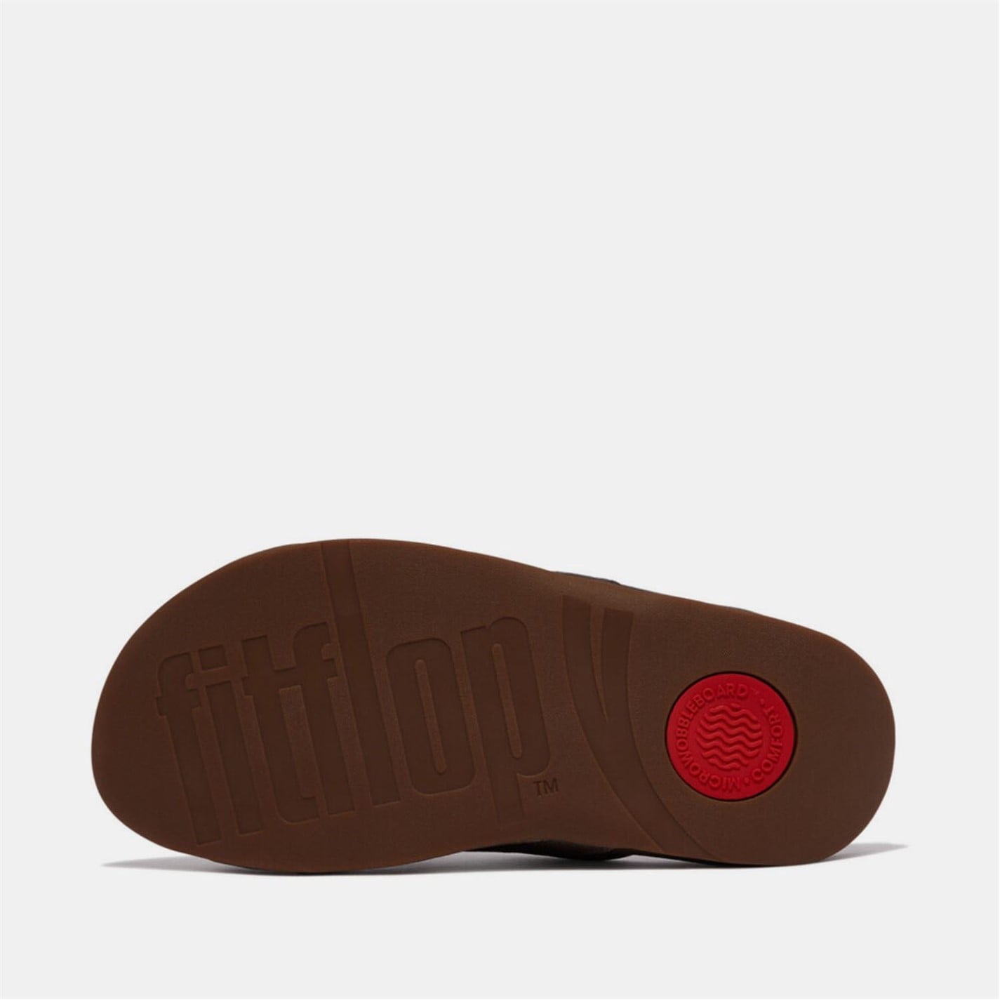 Pantofle Fitflop Brown 777885 Freeway Leather Pool Sliders - 3