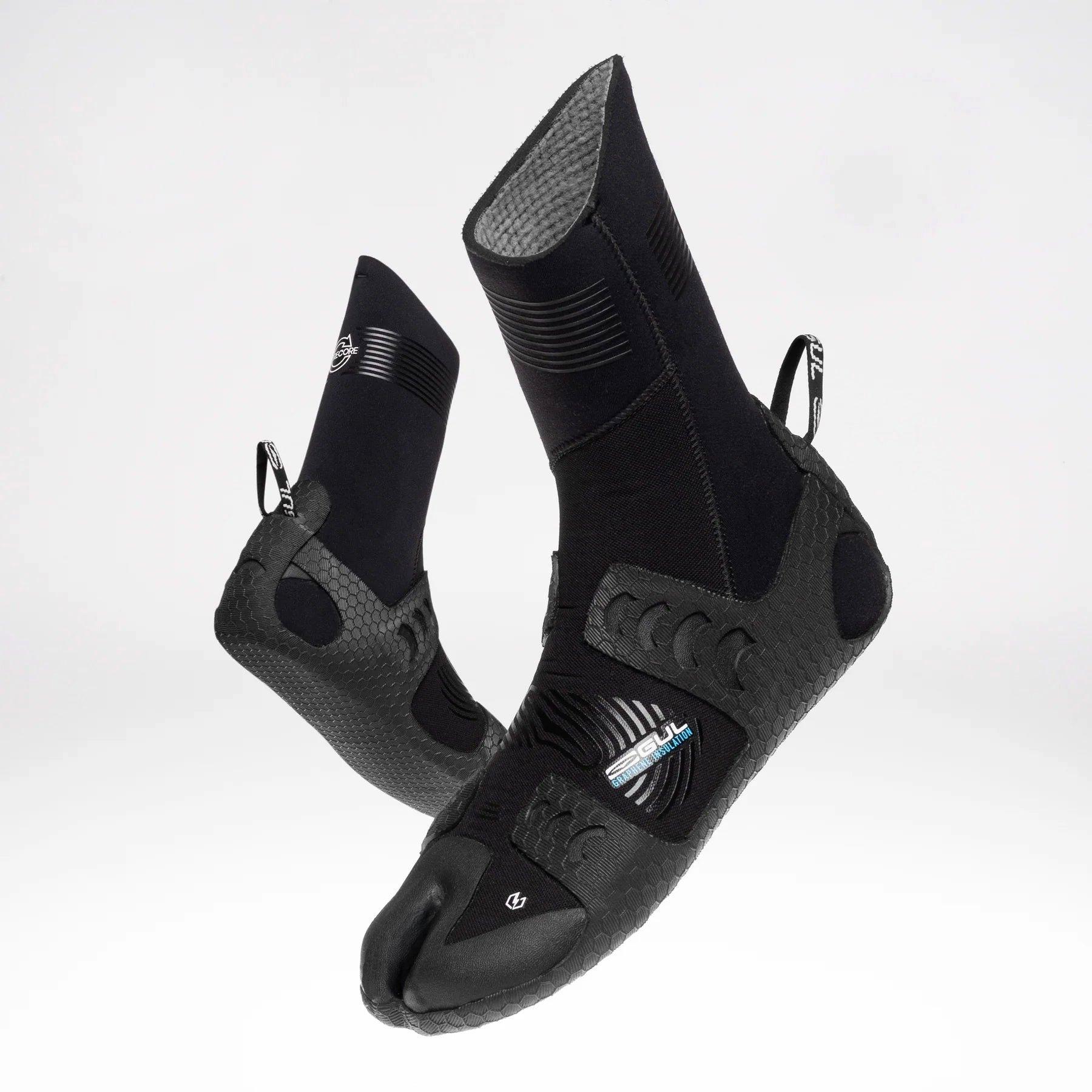 Boty Gul Recore/Black 9099265 FLEXOR 4/3/2MM SPLIT TOE WETSUIT BOOT - 1