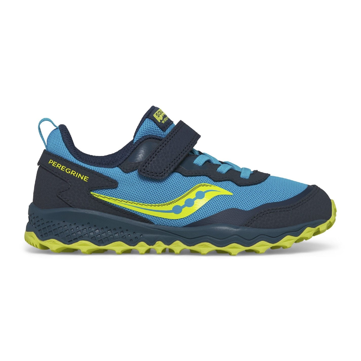 Tenisky Saucony Navy Yellow 4833666 Peregrine 15 Running Shoe - 3