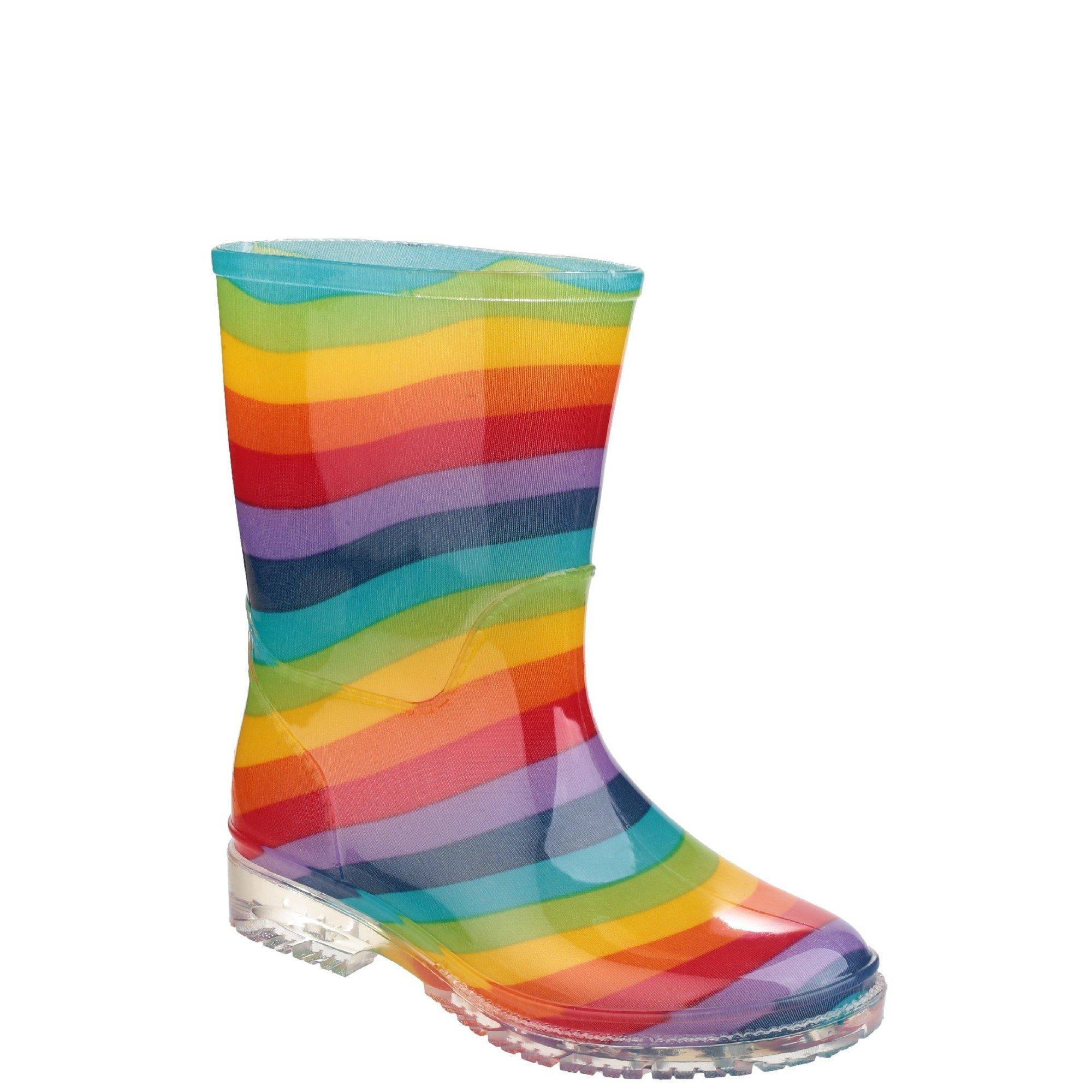 Cotswold Multicoloured 5148253 PVC Jnr Wellington - 1