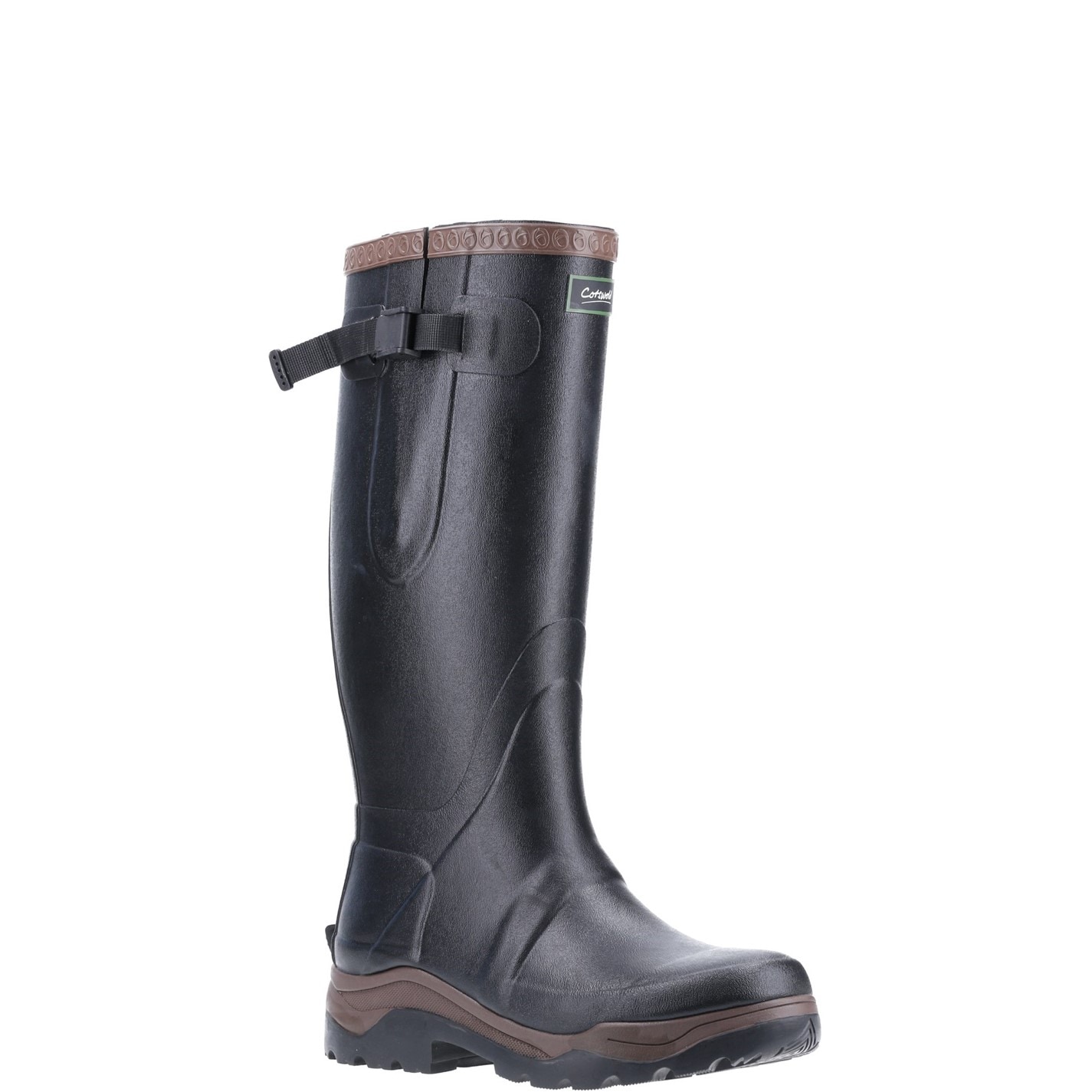 Gumáky Cotswold Black 1363094 Compass Neoprene Rubber Wellington - 2