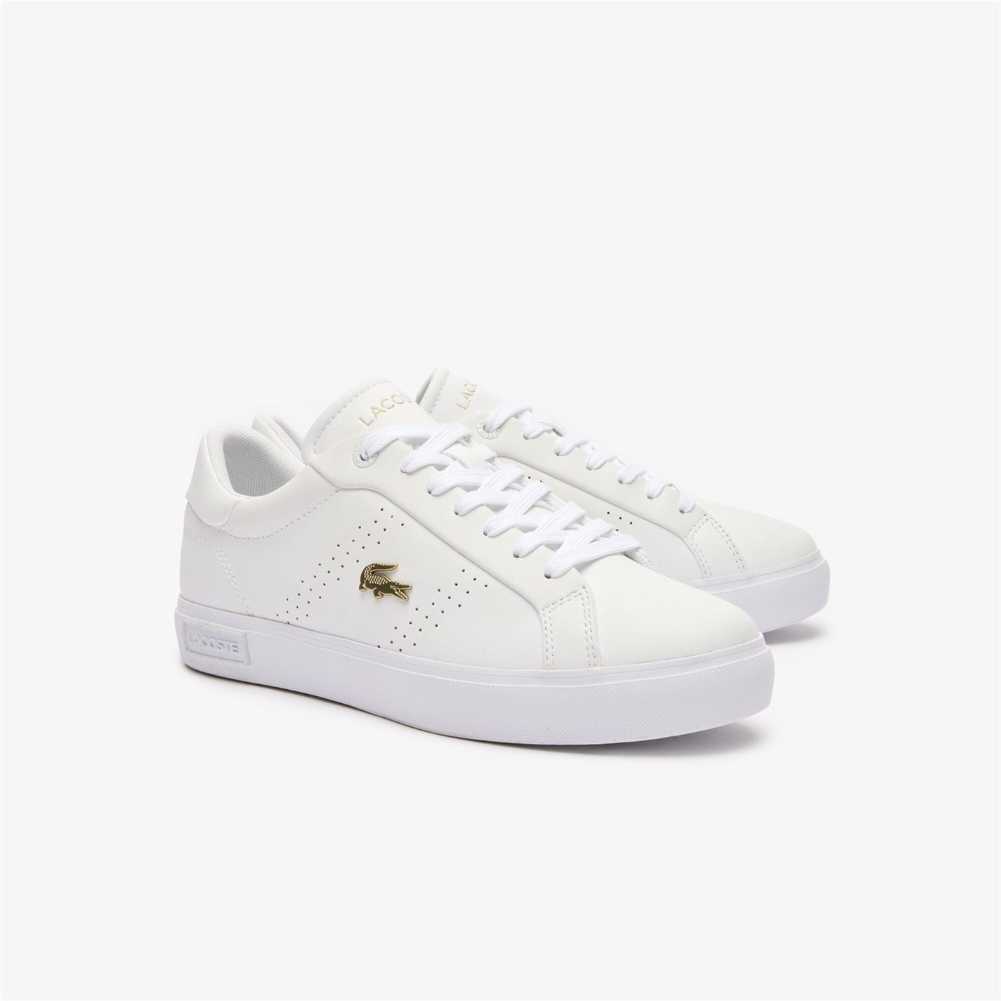Tenisky Lacoste White gold 949377 Powercourt 2.0 Trainers - 2
