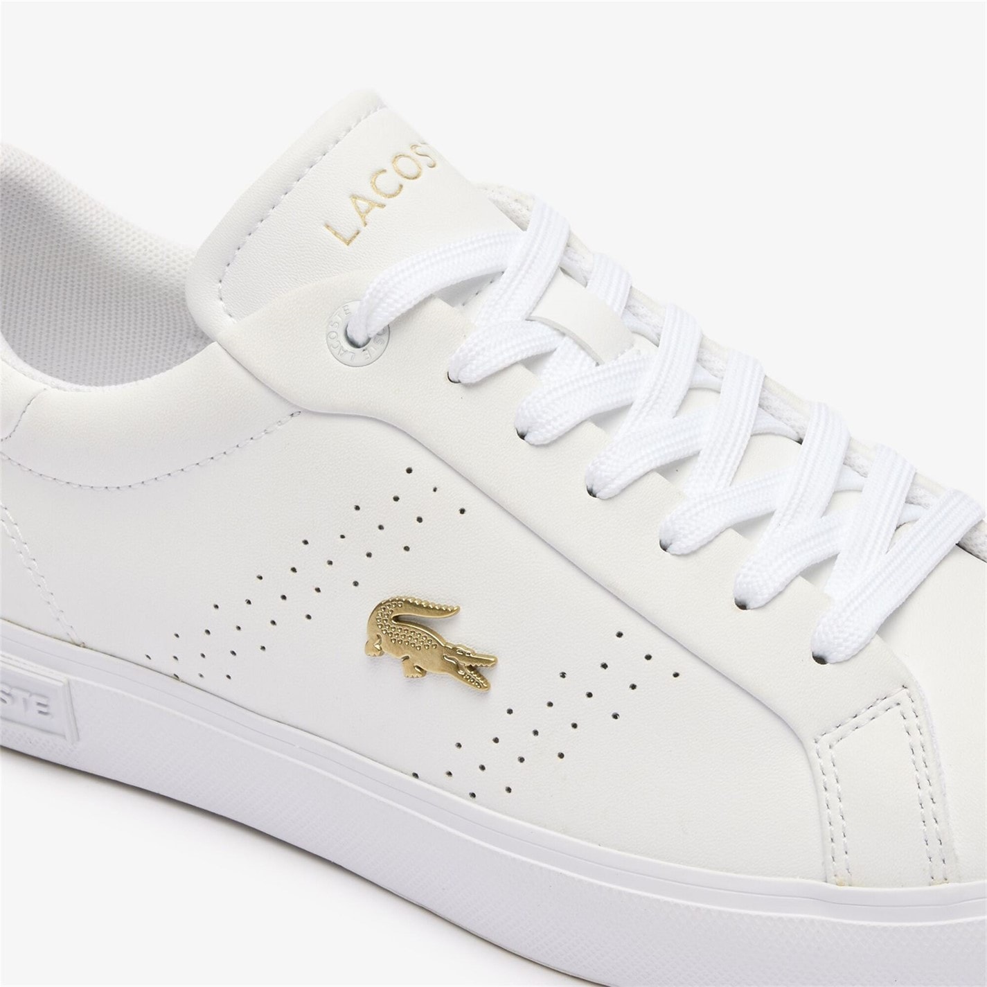 Tenisky Lacoste White gold 949377 Powercourt 2.0 Trainers - 6